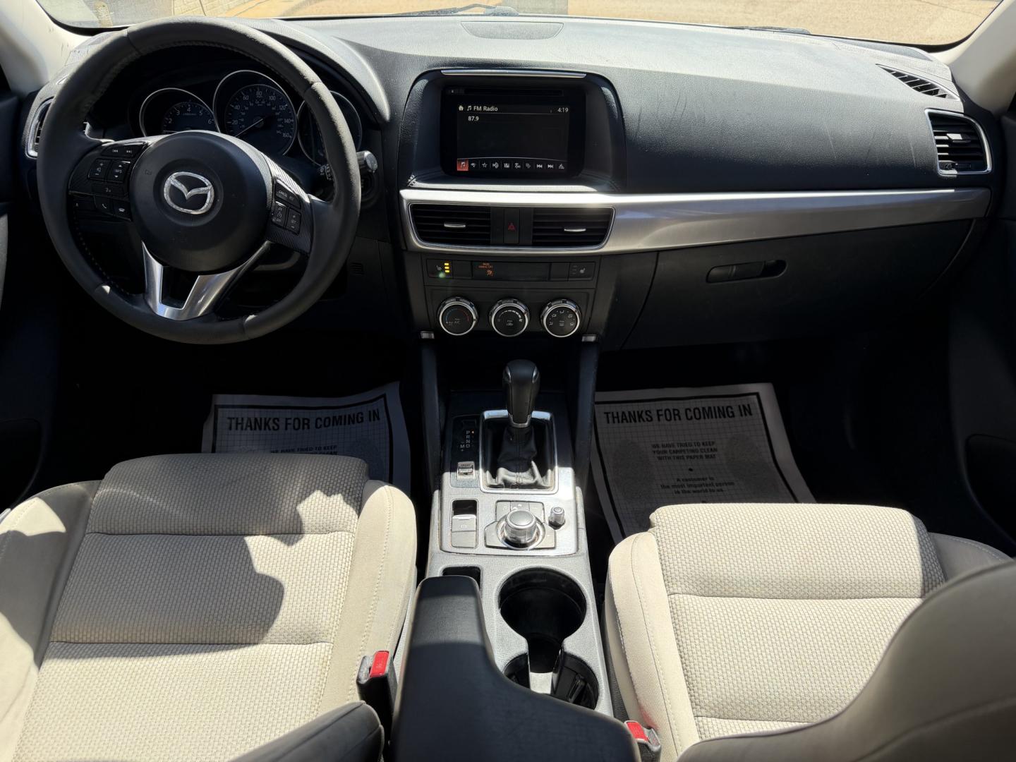 2016 WHITE MAZDA CX-5 TOURING (JM3KE2CY9G0) , located at 922 W. Beacon St., Philadelphia, MS, 39350, (601) 650-3675, 32.770447, -89.127151 - Photo#16