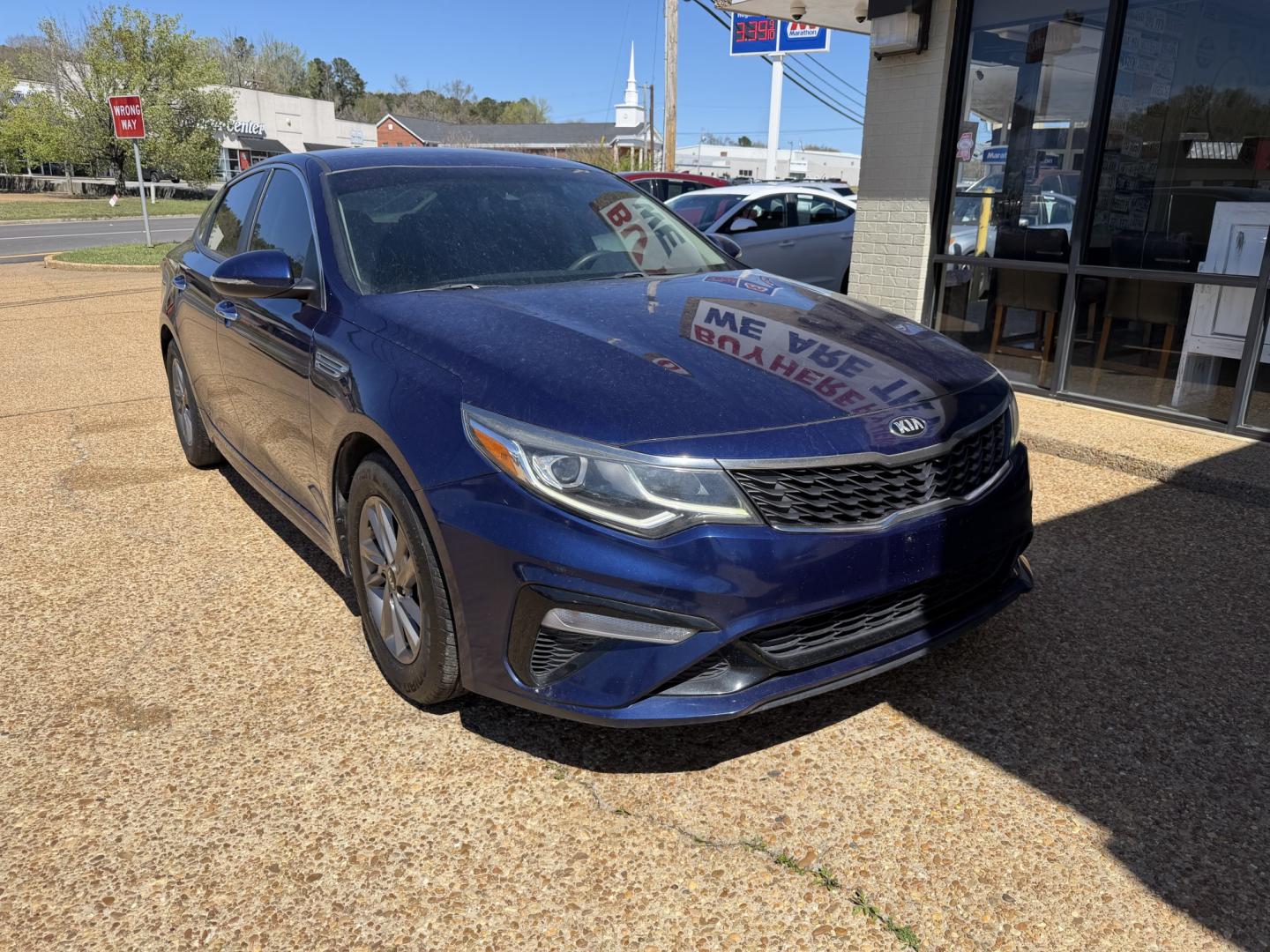 2020 BLUE KIA OPTIMA LX (5XXGT4L33LG) , located at 922 W. Beacon St., Philadelphia, MS, 39350, (601) 650-3675, 32.770447, -89.127151 - Photo#0