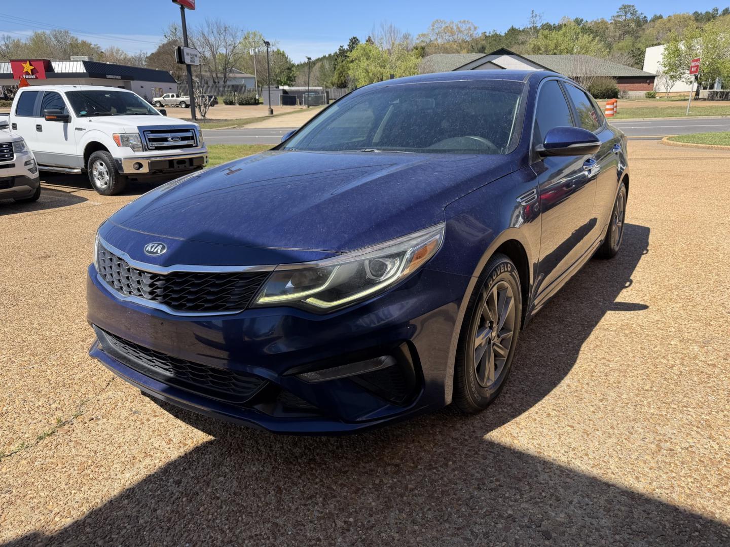 2020 BLUE KIA OPTIMA LX (5XXGT4L33LG) , located at 922 W. Beacon St., Philadelphia, MS, 39350, (601) 650-3675, 32.770447, -89.127151 - Photo#2