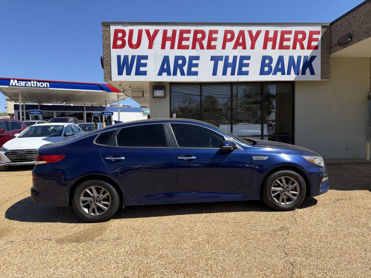 2020 BLUE KIA OPTIMA LX (5XXGT4L33LG) , located at 922 W. Beacon St., Philadelphia, MS, 39350, (601) 650-3675, 32.770447, -89.127151 - Photo#6
