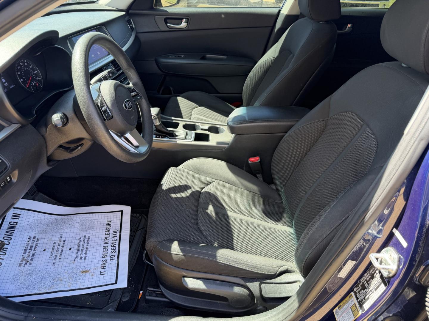 2020 BLUE KIA OPTIMA LX (5XXGT4L33LG) , located at 922 W. Beacon St., Philadelphia, MS, 39350, (601) 650-3675, 32.770447, -89.127151 - Photo#9