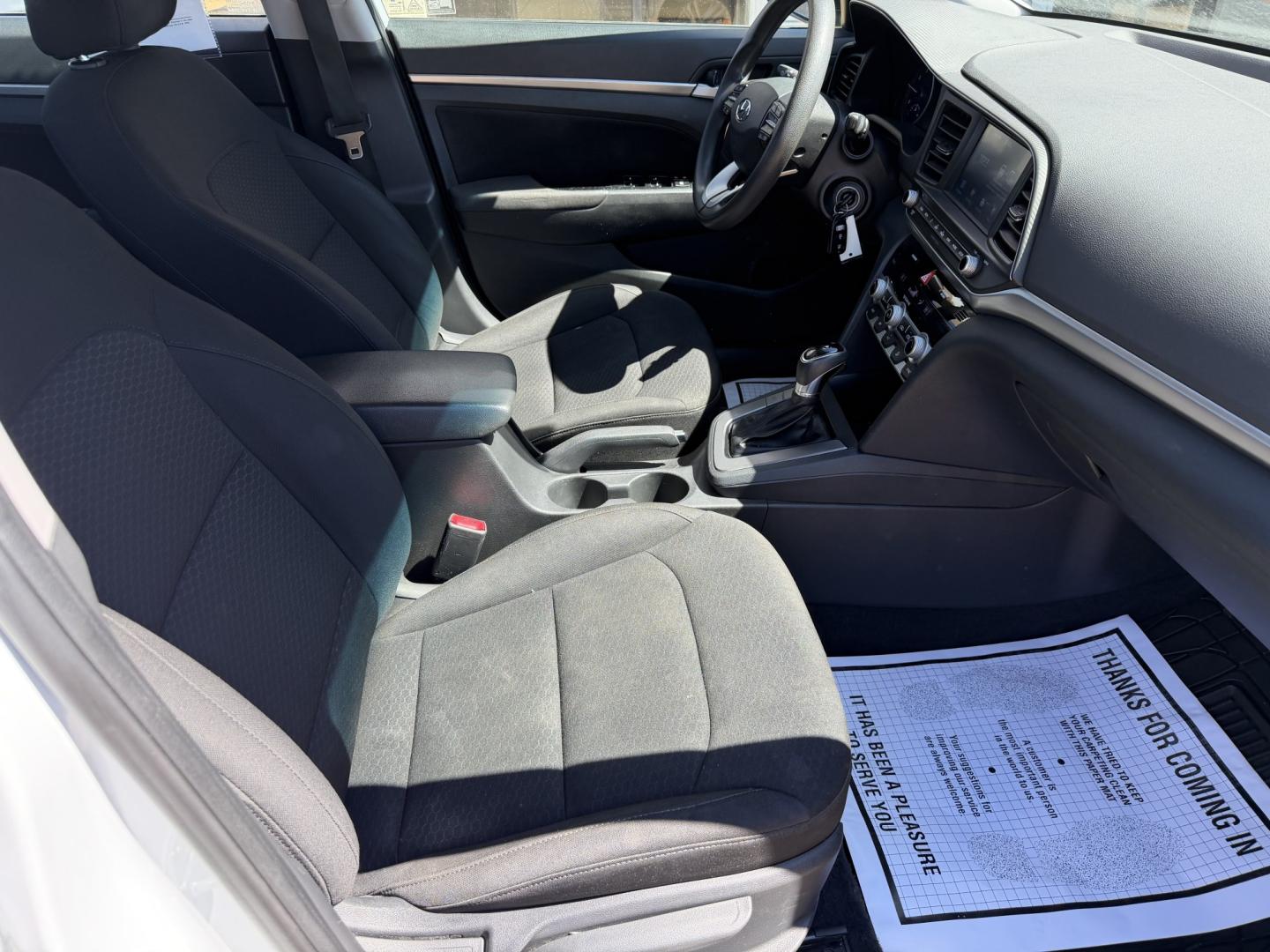 2020 WHITE HYUNDAI ELANTRA SEL (5NPD84LF8LH) , located at 922 W. Beacon St., Philadelphia, MS, 39350, (601) 650-3675, 32.770447, -89.127151 - Photo#10