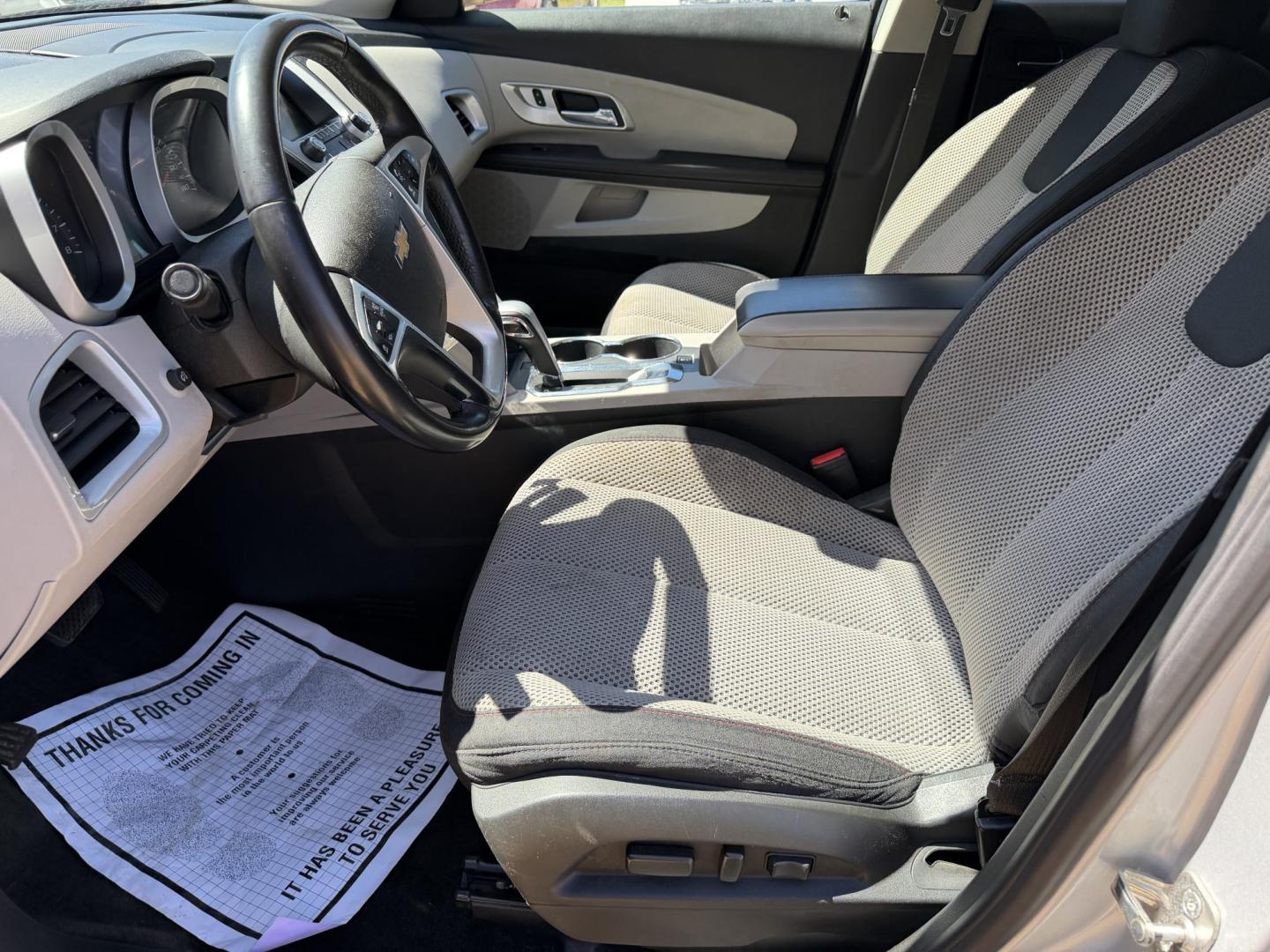 2015 SILVER CHEVROLET EQUINOX 1LT (2GNALBEK7F6) , located at 922 W. Beacon St., Philadelphia, MS, 39350, (601) 650-3675, 32.770447, -89.127151 - Photo#9