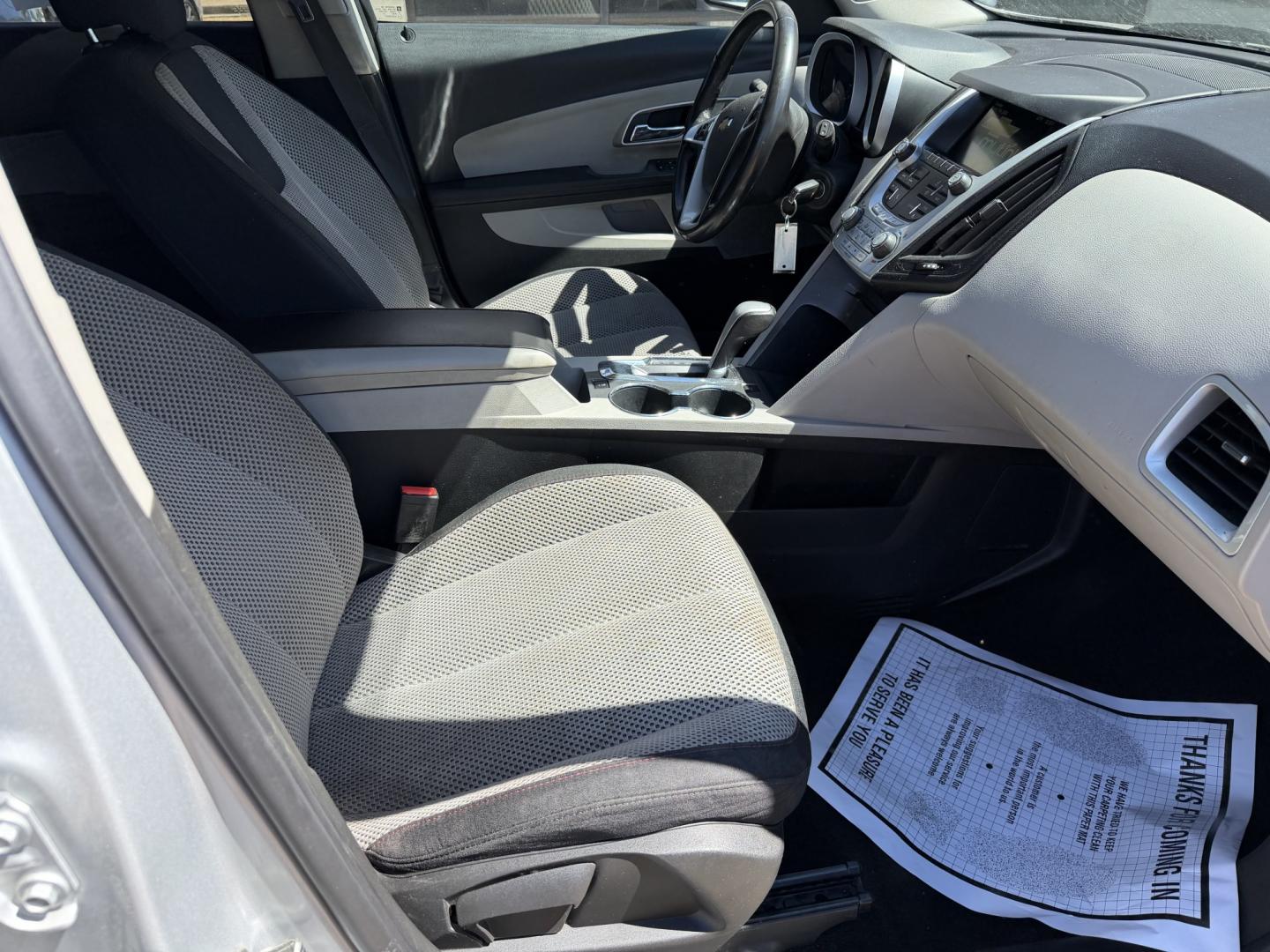 2015 SILVER CHEVROLET EQUINOX 1LT (2GNALBEK7F6) , located at 922 W. Beacon St., Philadelphia, MS, 39350, (601) 650-3675, 32.770447, -89.127151 - Photo#10