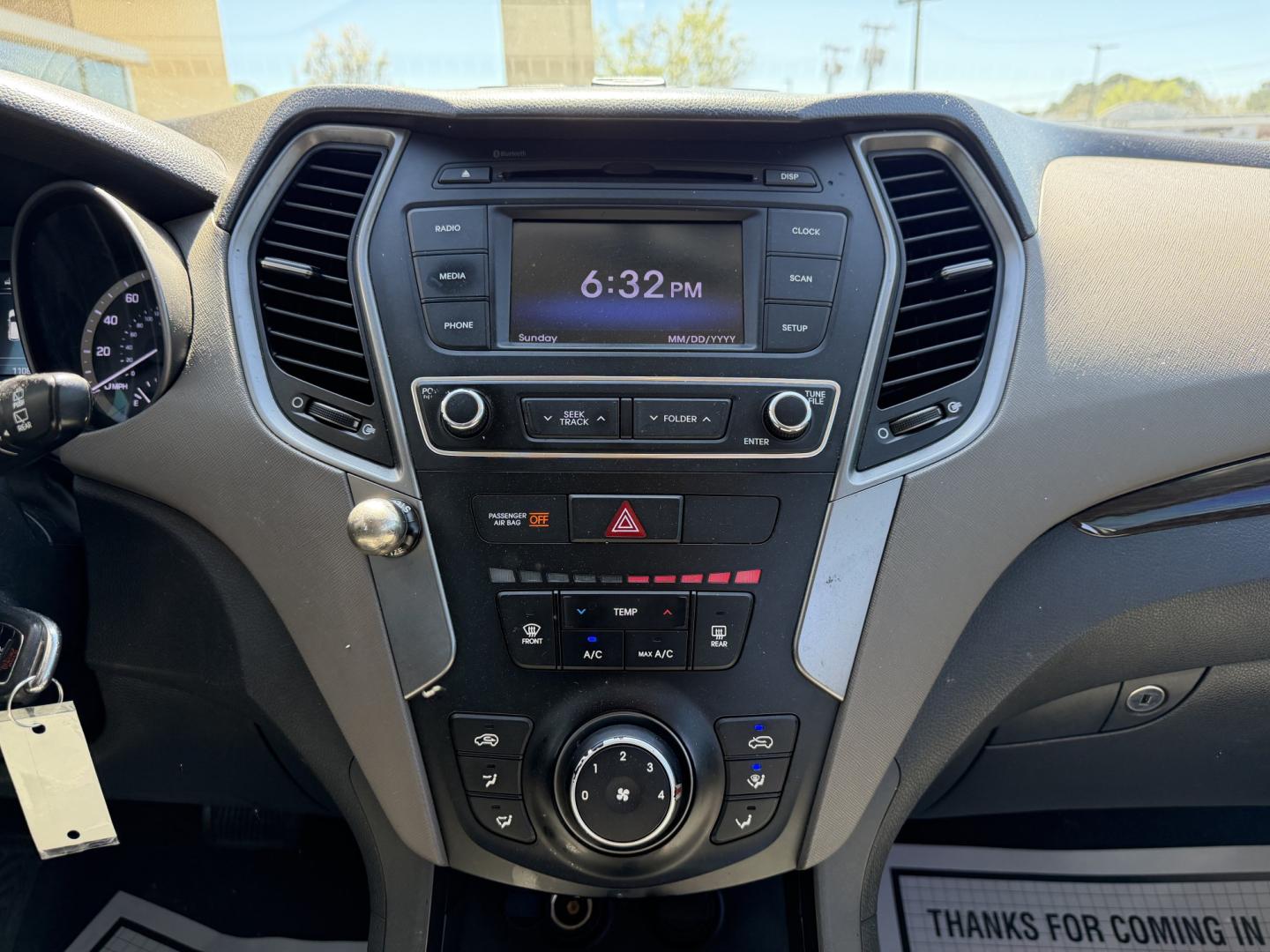 2018 WHITE HYUNDAI SANTA FE SPORT (5XYZT3LB1JG) , located at 922 W. Beacon St., Philadelphia, MS, 39350, (601) 650-3675, 32.770447, -89.127151 - Photo#17