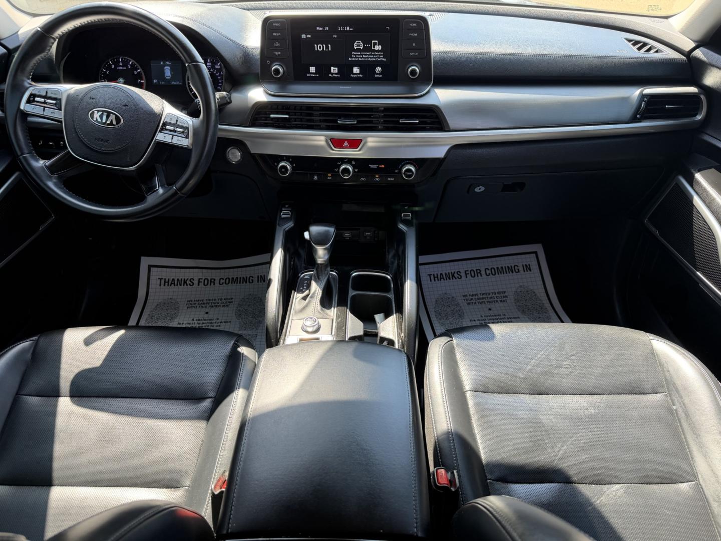2021 BLACK KIA TELLURIDE S (5XYP64HCXMG) , located at 922 W. Beacon St., Philadelphia, MS, 39350, (601) 650-3675, 32.770447, -89.127151 - Photo#16
