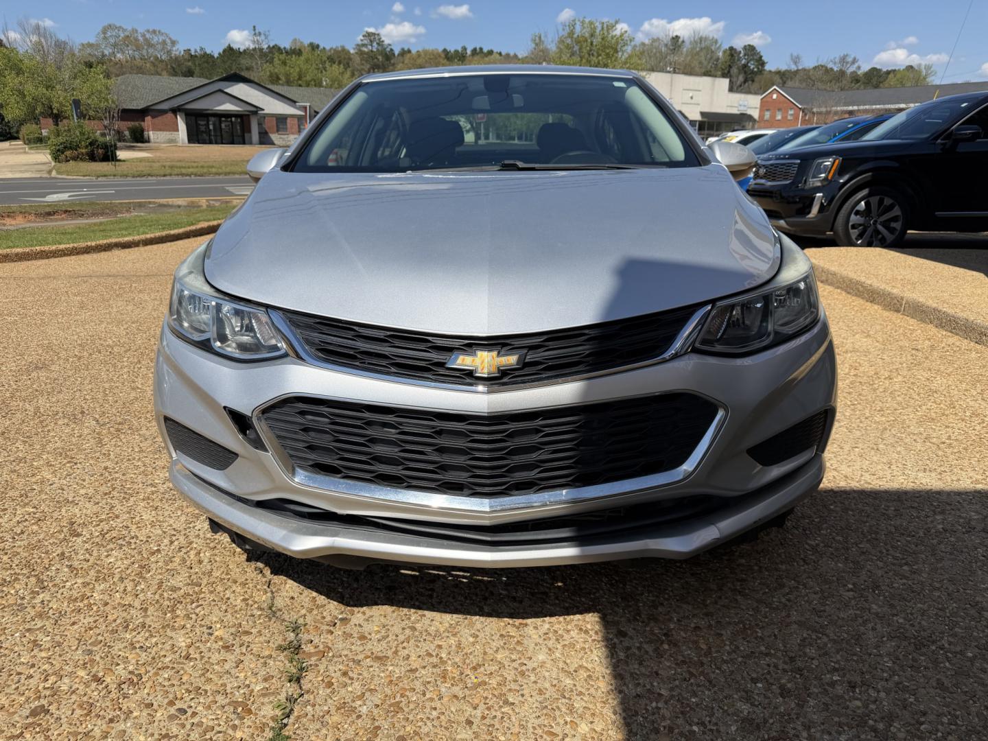 2018 SILVER CHEVROLET CRUZE LS (1G1BC5SM5J7) , located at 922 W. Beacon St., Philadelphia, MS, 39350, (601) 650-3675, 32.770447, -89.127151 - Photo#1