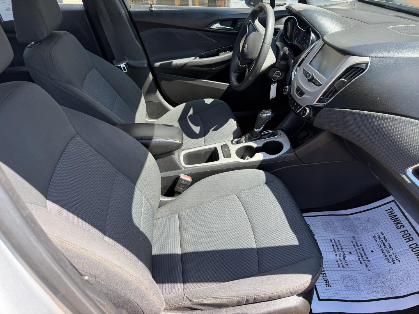 2018 SILVER CHEVROLET CRUZE LS (1G1BC5SM5J7) , located at 922 W. Beacon St., Philadelphia, MS, 39350, (601) 650-3675, 32.770447, -89.127151 - Photo#9