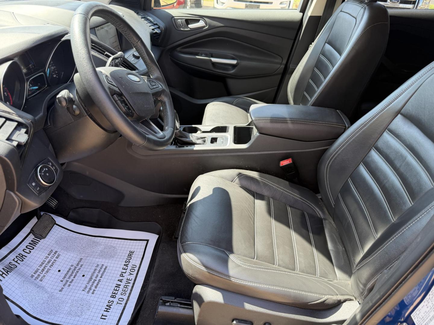 2018 BLUE FORD ESCAPE SEL (1FMCU0HD8JU) , located at 922 W. Beacon St., Philadelphia, MS, 39350, (601) 650-3675, 32.770447, -89.127151 - Photo#8