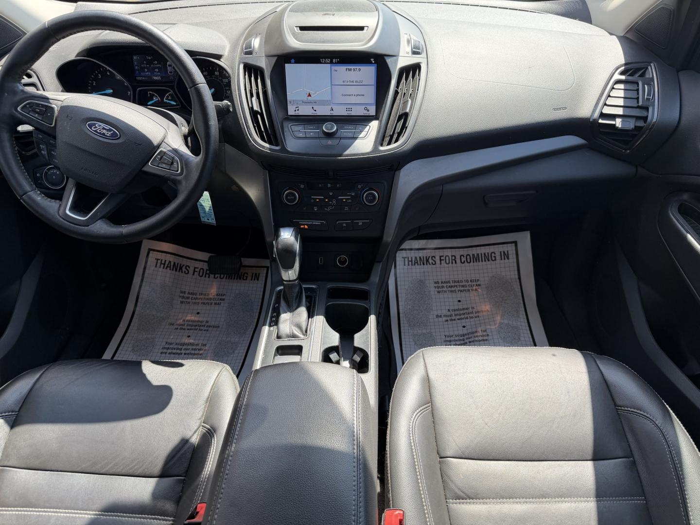 2018 BLUE FORD ESCAPE SEL (1FMCU0HD8JU) , located at 922 W. Beacon St., Philadelphia, MS, 39350, (601) 650-3675, 32.770447, -89.127151 - Photo#15