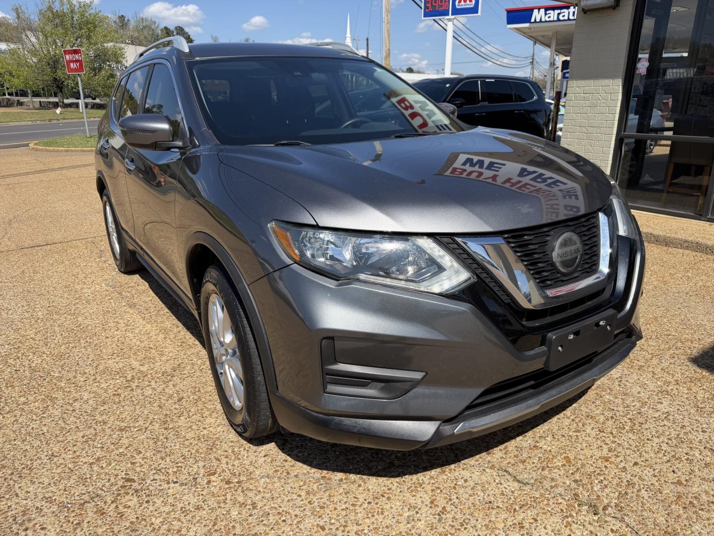 2019 GRAY NISSAN ROGUE S (5N1AT2MTXKC) , located at 922 W. Beacon St., Philadelphia, MS, 39350, (601) 650-3675, 32.770447, -89.127151 - Photo#0