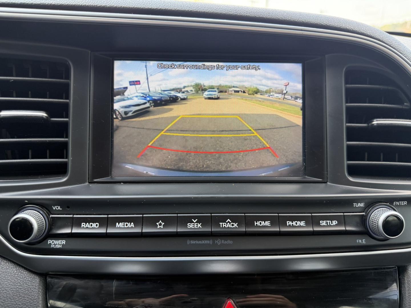 2019 GRAY HYUNDAI ELANTRA SEL (KMHD84LF4KU) , located at 922 W. Beacon St., Philadelphia, MS, 39350, (601) 650-3675, 32.770447, -89.127151- Photo#18