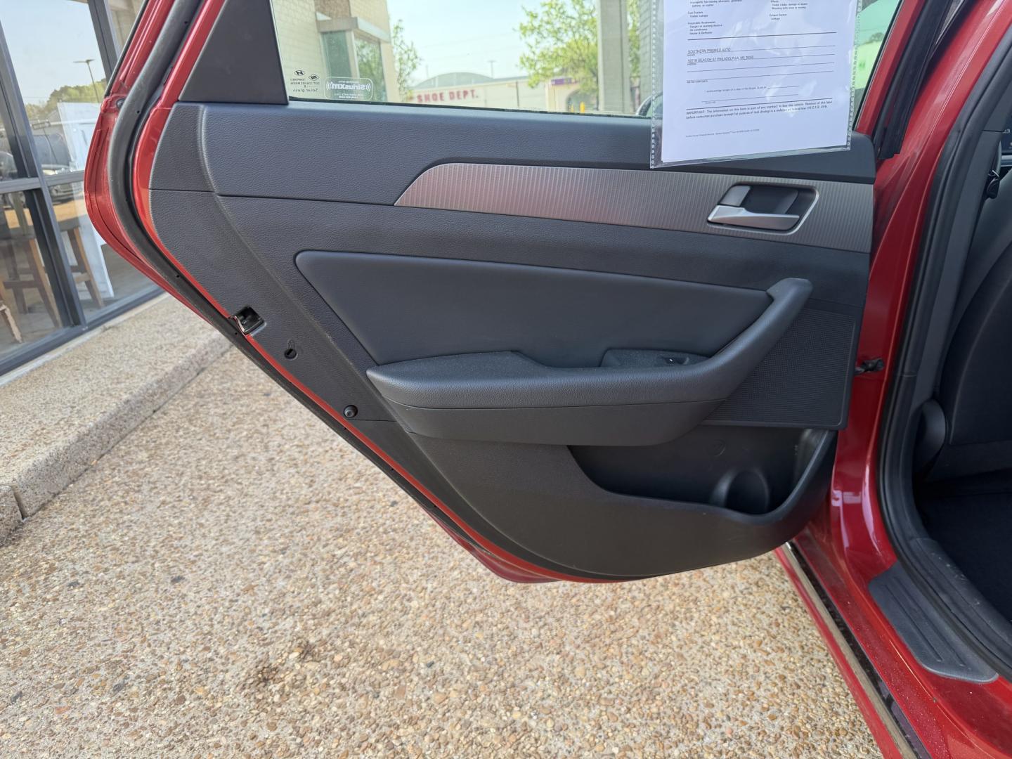 2018 RED HYUNDAI SONATA SPORT (5NPE34AF0JH) , located at 922 W. Beacon St., Philadelphia, MS, 39350, (601) 650-3675, 32.770447, -89.127151 - Photo#12