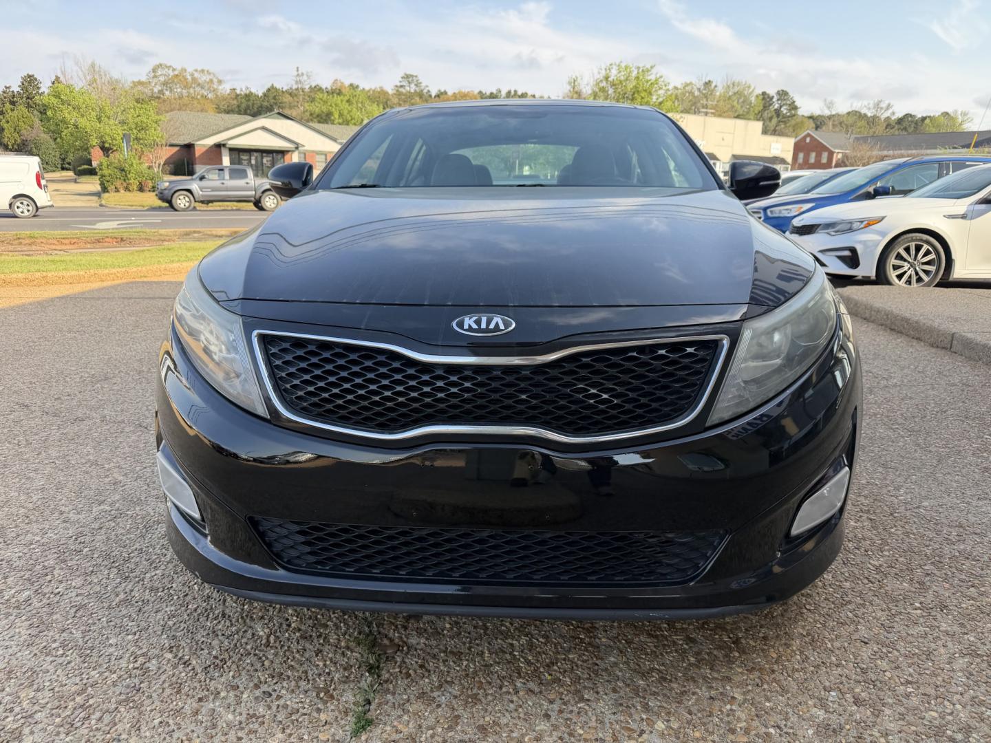 2015 BLACK KIA OPTIMA EX; LX (5XXGN4A75FG) , located at 922 W. Beacon St., Philadelphia, MS, 39350, (601) 650-3675, 32.770447, -89.127151 - Photo#1