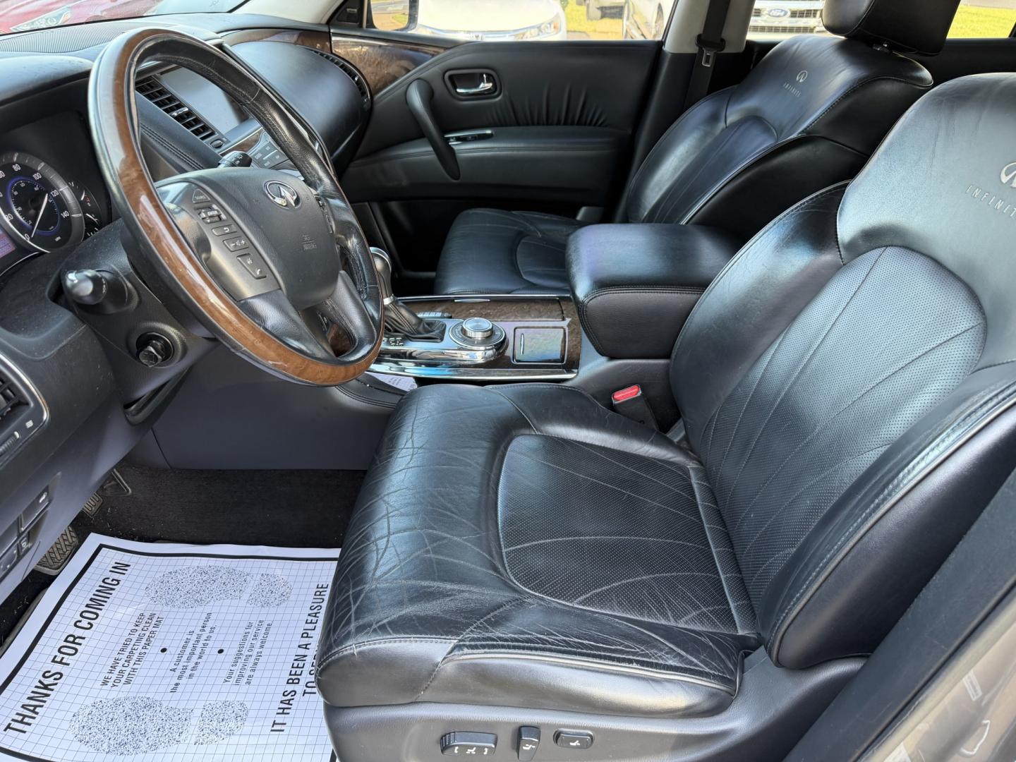 2012 GRAY INFINITI QX56 BASE (JN8AZ2NE3C9) , located at 922 W. Beacon St., Philadelphia, MS, 39350, (601) 650-3675, 32.770447, -89.127151 - Photo#9