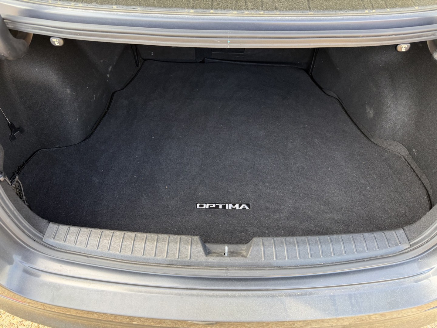 2015 GRAY KIA OPTIMA LX (KNAGM4A75F5) , located at 922 W. Beacon St., Philadelphia, MS, 39350, (601) 650-3675, 32.770447, -89.127151 - Photo#19
