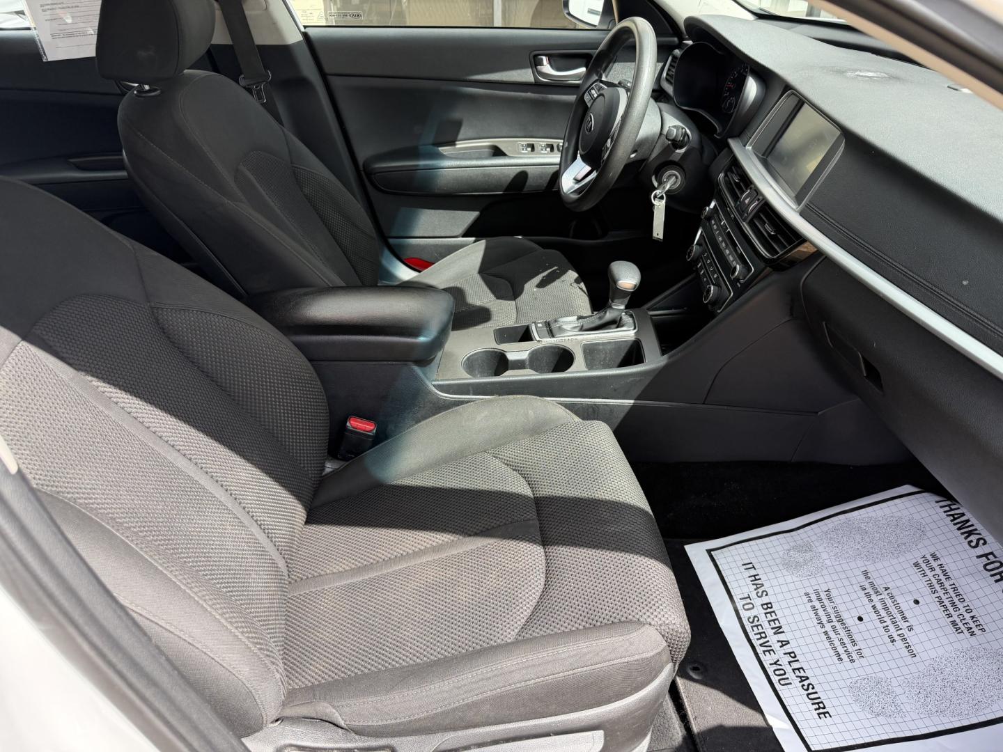 2020 WHITE KIA OPTIMA LX (5XXGT4L33LG) , located at 922 W. Beacon St., Philadelphia, MS, 39350, (601) 650-3675, 32.770447, -89.127151- Photo#10