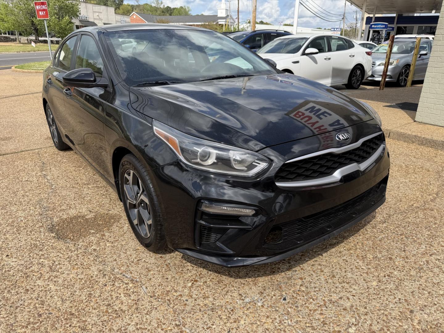 2020 BLACK KIA FORTE LXS (3KPF24AD2LE) , located at 922 W. Beacon St., Philadelphia, MS, 39350, (601) 650-3675, 32.770447, -89.127151 - Photo#0