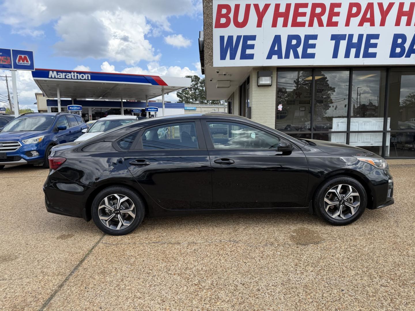 2020 BLACK KIA FORTE LXS (3KPF24AD2LE) , located at 922 W. Beacon St., Philadelphia, MS, 39350, (601) 650-3675, 32.770447, -89.127151 - Photo#6