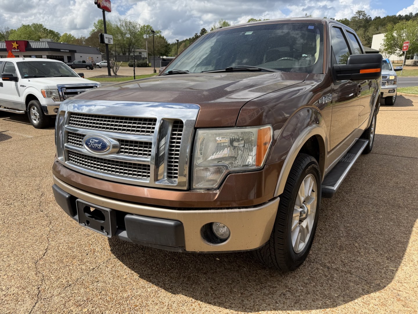 2011 BROWN FORD F-150 LARIAT (1FTFW1CF7BF) , located at 922 W. Beacon St., Philadelphia, MS, 39350, (601) 650-3675, 32.770447, -89.127151 - Photo#2