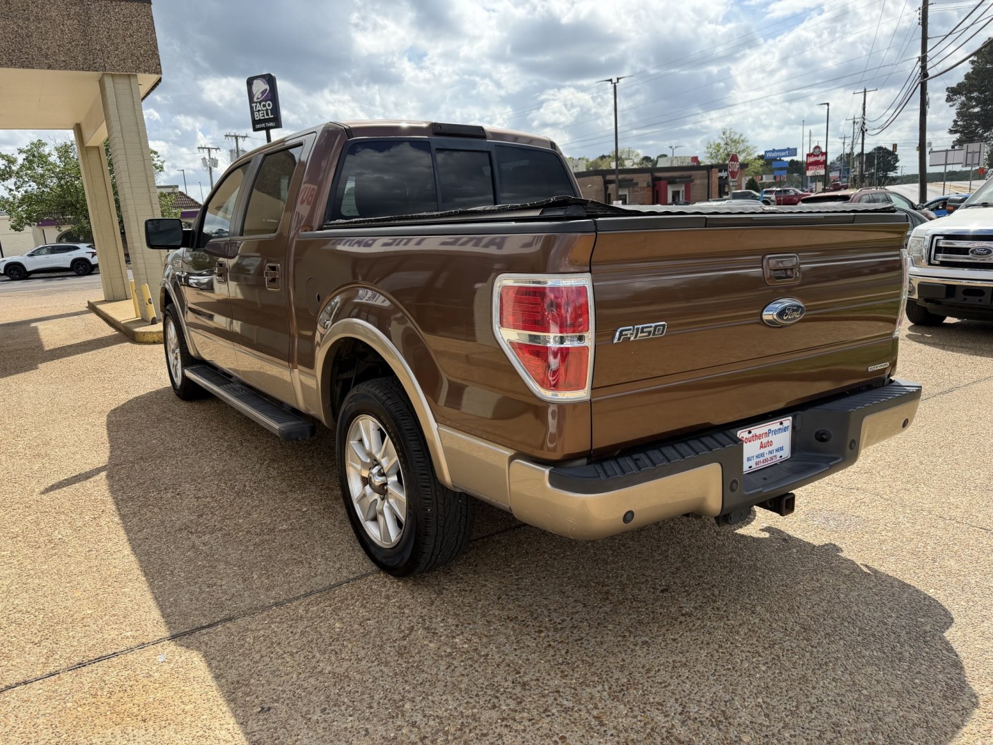 2011 BROWN FORD F-150 LARIAT (1FTFW1CF7BF) , located at 922 W. Beacon St., Philadelphia, MS, 39350, (601) 650-3675, 32.770447, -89.127151 - Photo#3