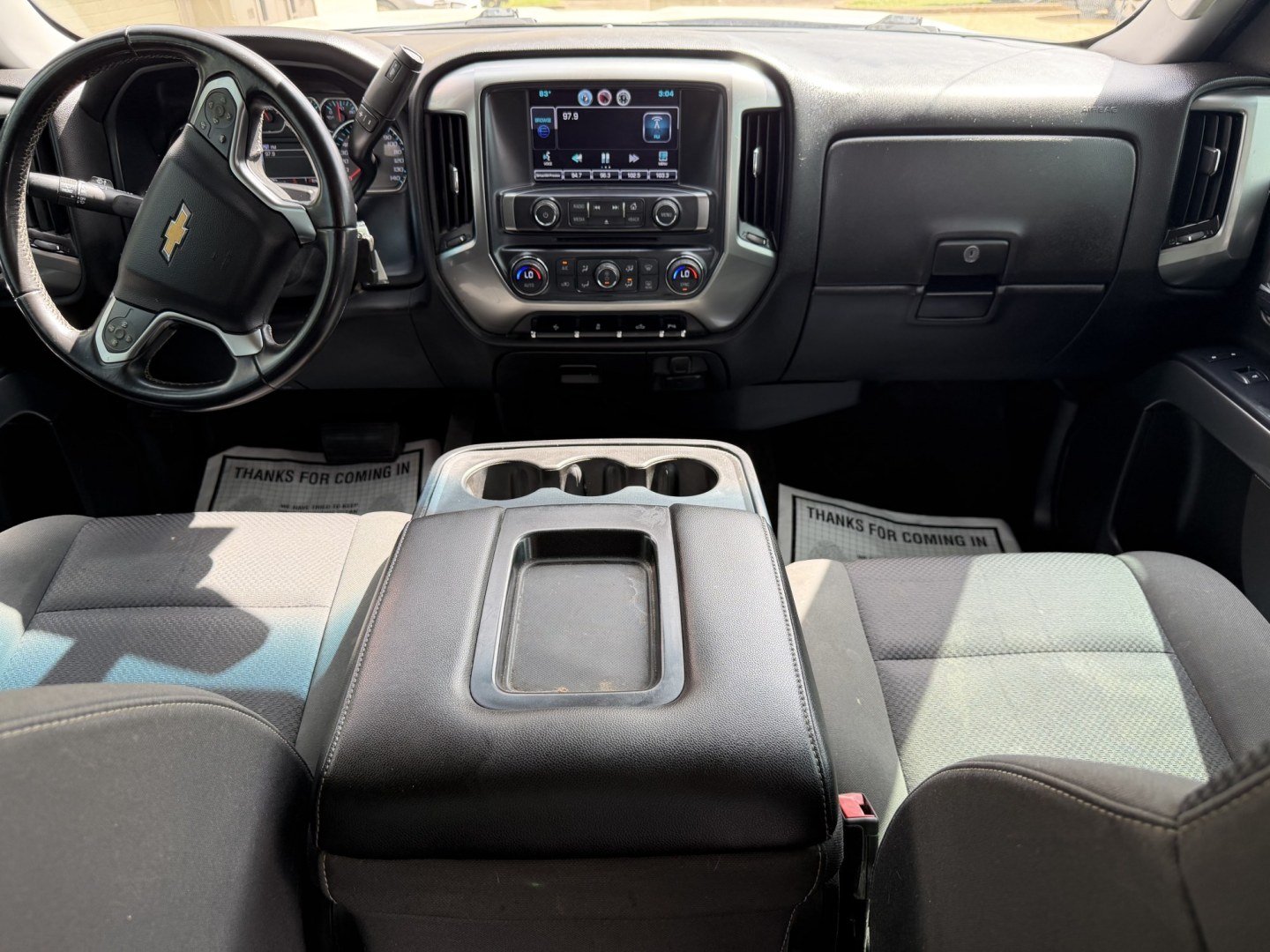 2015 SILVER CHEVROLET SILVERADO LT (1GCUKREC5FF) , located at 922 W. Beacon St., Philadelphia, MS, 39350, (601) 650-3675, 32.770447, -89.127151 - Photo#16