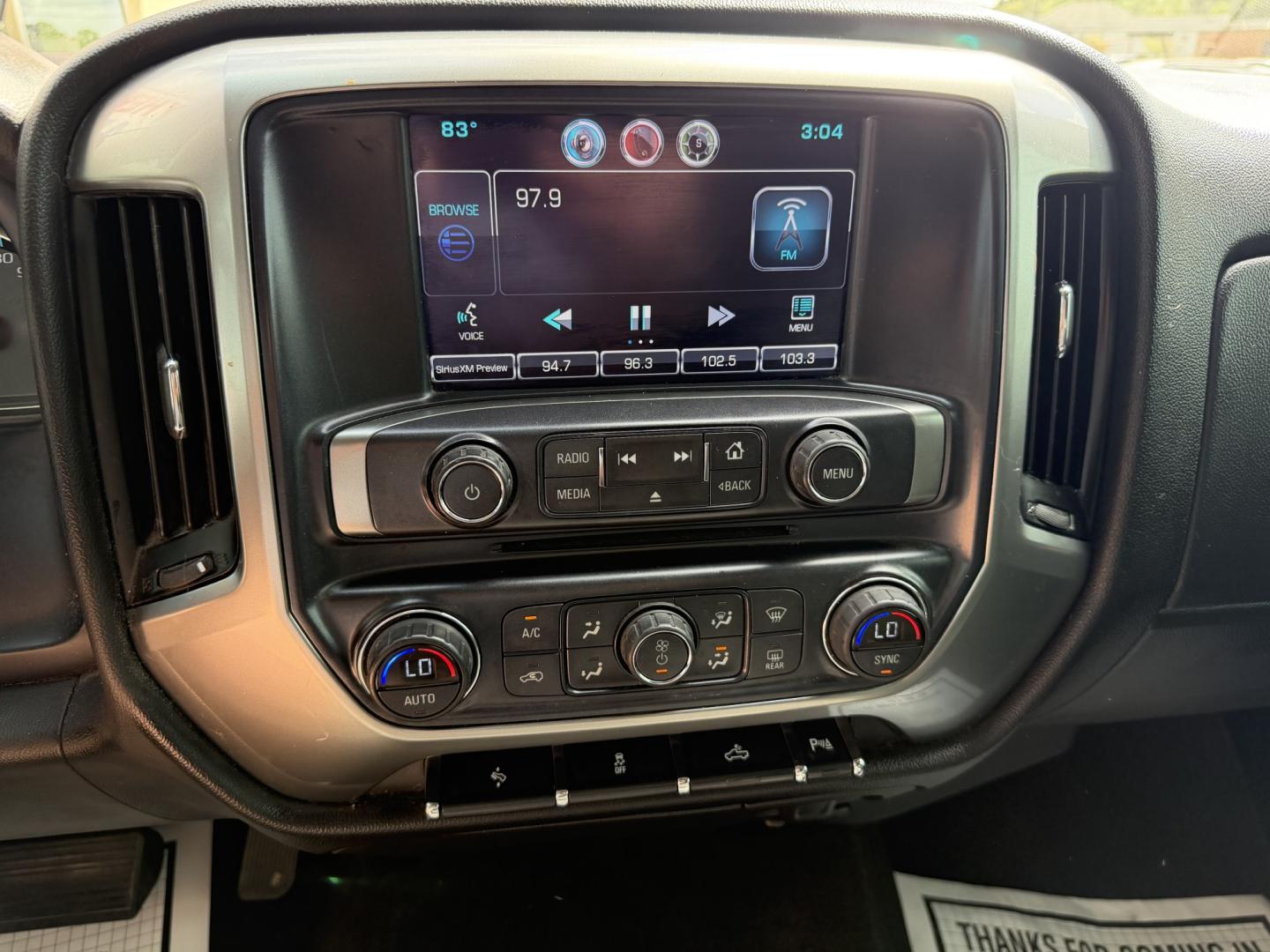 2015 SILVER CHEVROLET SILVERADO LT (1GCUKREC5FF) , located at 922 W. Beacon St., Philadelphia, MS, 39350, (601) 650-3675, 32.770447, -89.127151 - Photo#17