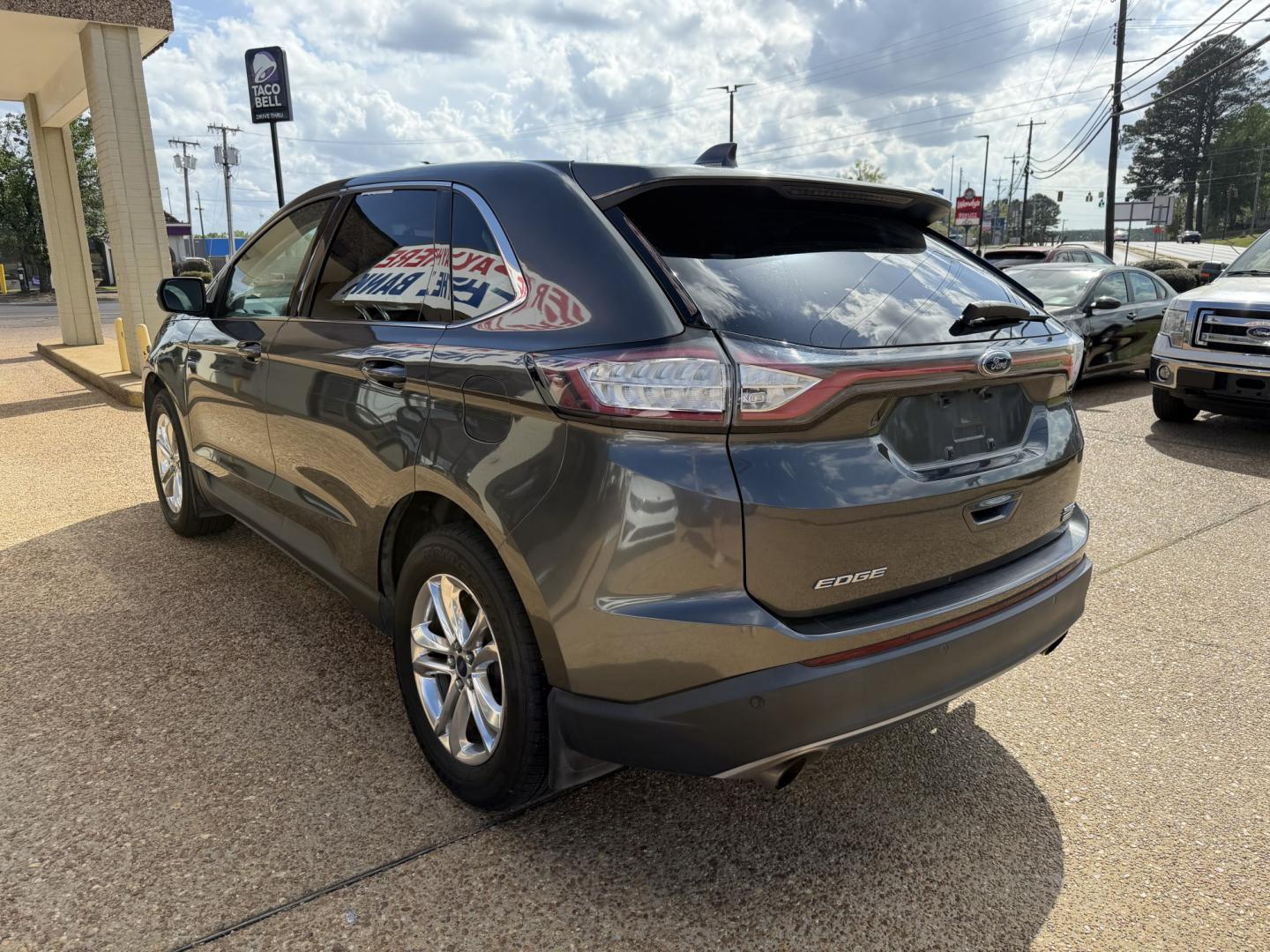 2015 GRAY FORD EDGE SEL (2FMTK4J9XFB) , located at 922 W. Beacon St., Philadelphia, MS, 39350, (601) 650-3675, 32.770447, -89.127151- Photo#3