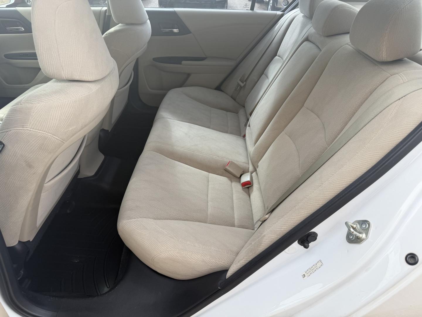 2014 WHITE HONDA ACCORD EX (1HGCR2F7XEA) , located at 922 W. Beacon St., Philadelphia, MS, 39350, (601) 650-3675, 32.770447, -89.127151- Photo#13