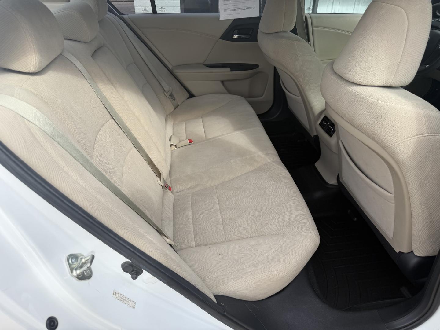 2014 WHITE HONDA ACCORD EX (1HGCR2F7XEA) , located at 922 W. Beacon St., Philadelphia, MS, 39350, (601) 650-3675, 32.770447, -89.127151- Photo#14