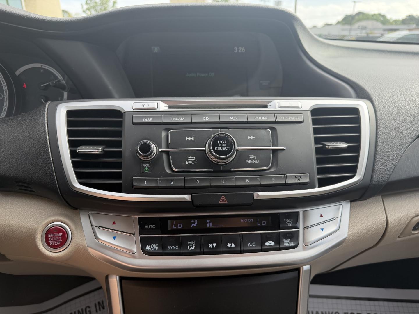 2014 WHITE HONDA ACCORD EX (1HGCR2F7XEA) , located at 922 W. Beacon St., Philadelphia, MS, 39350, (601) 650-3675, 32.770447, -89.127151- Photo#17