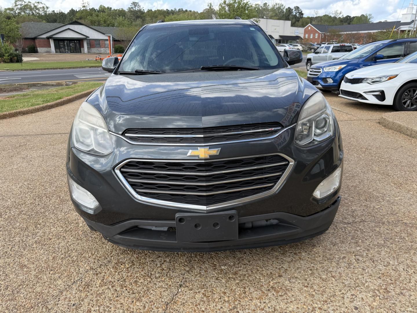 2017 GRAY CHEVROLET EQUINOX LT (2GNALCEKXH1) , located at 922 W. Beacon St., Philadelphia, MS, 39350, (601) 650-3675, 32.770447, -89.127151- Photo#1