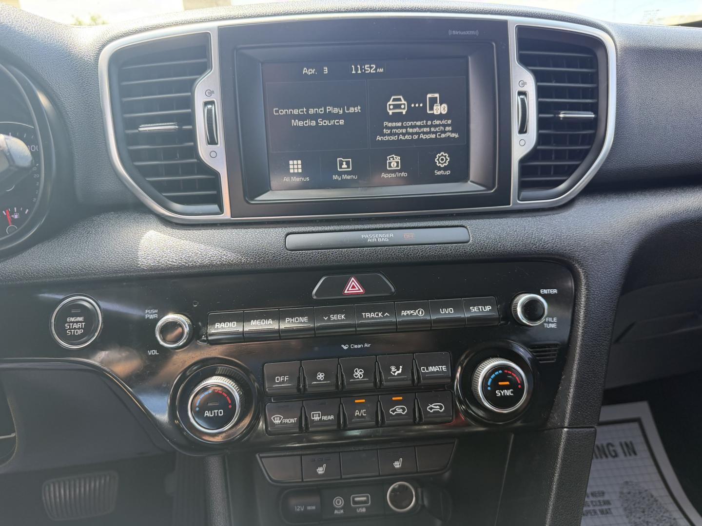 2019 GRAY KIA SPORTAGE EX (KNDPN3ACXK7) , located at 922 W. Beacon St., Philadelphia, MS, 39350, (601) 650-3675, 32.770447, -89.127151 - Photo#17