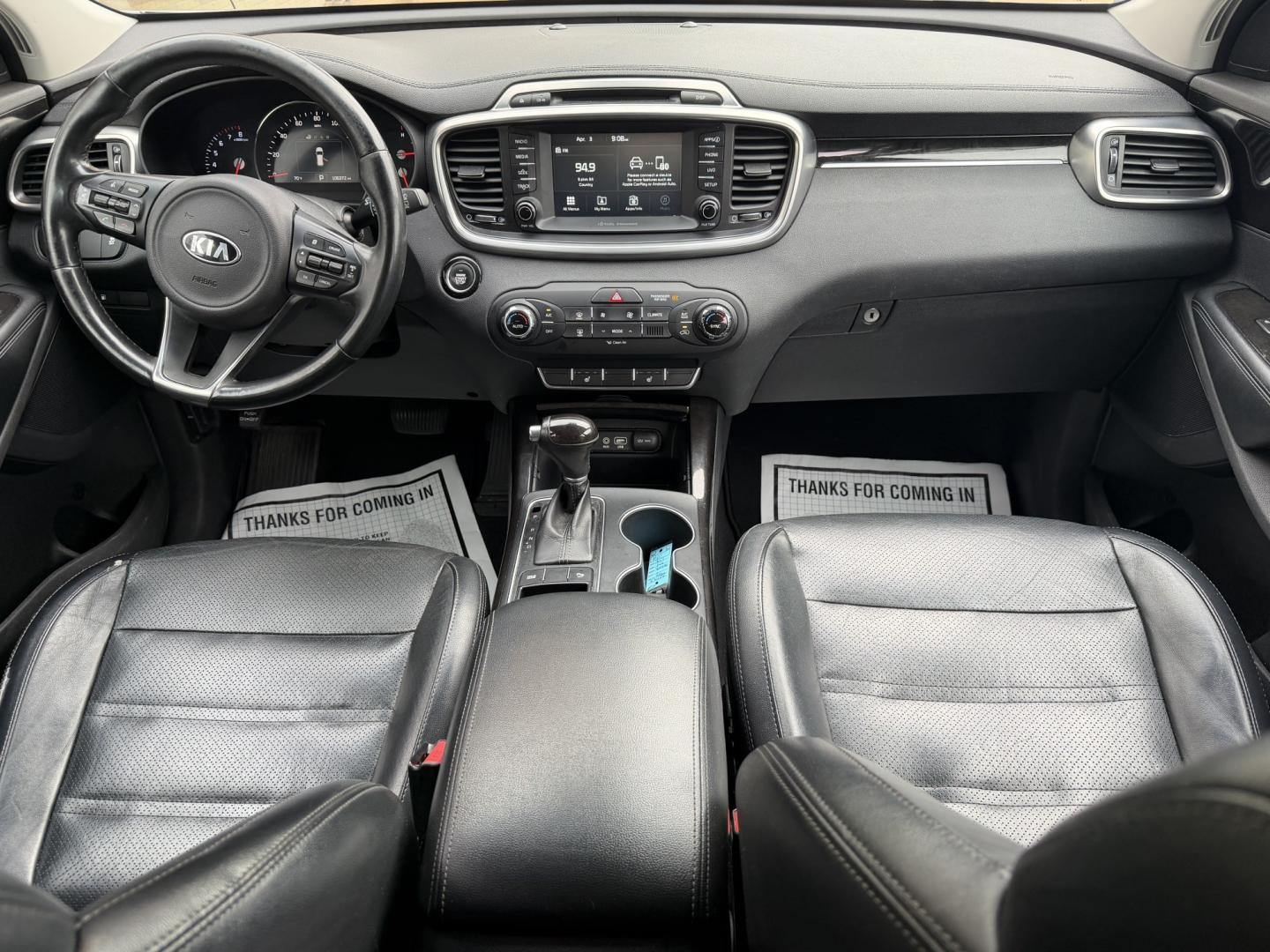 2017 GRAY KIA SORENTO EX (5XYPH4A54HG) , located at 922 W. Beacon St., Philadelphia, MS, 39350, (601) 650-3675, 32.770447, -89.127151 - Photo#16