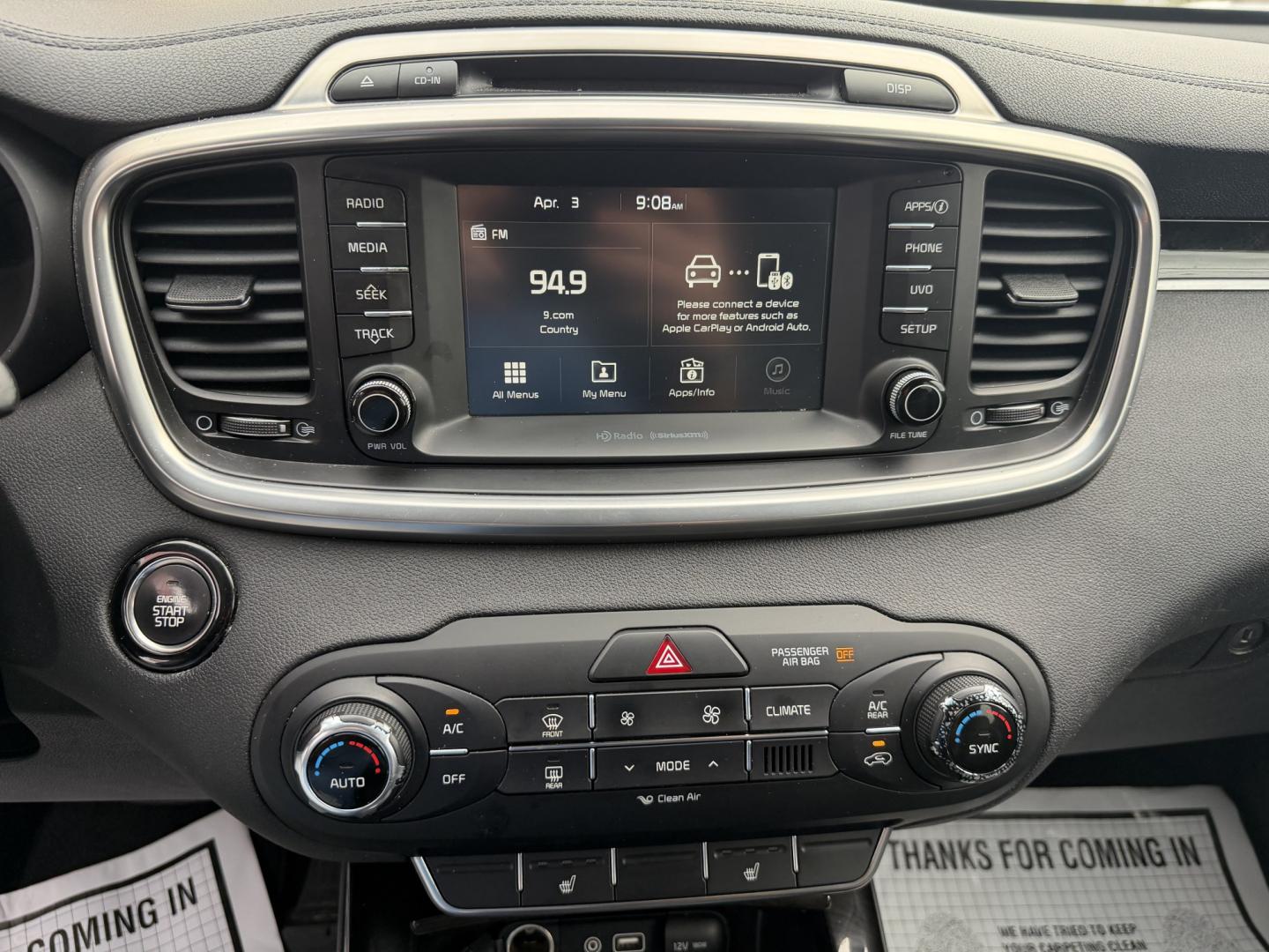 2017 GRAY KIA SORENTO EX (5XYPH4A54HG) , located at 922 W. Beacon St., Philadelphia, MS, 39350, (601) 650-3675, 32.770447, -89.127151 - Photo#17