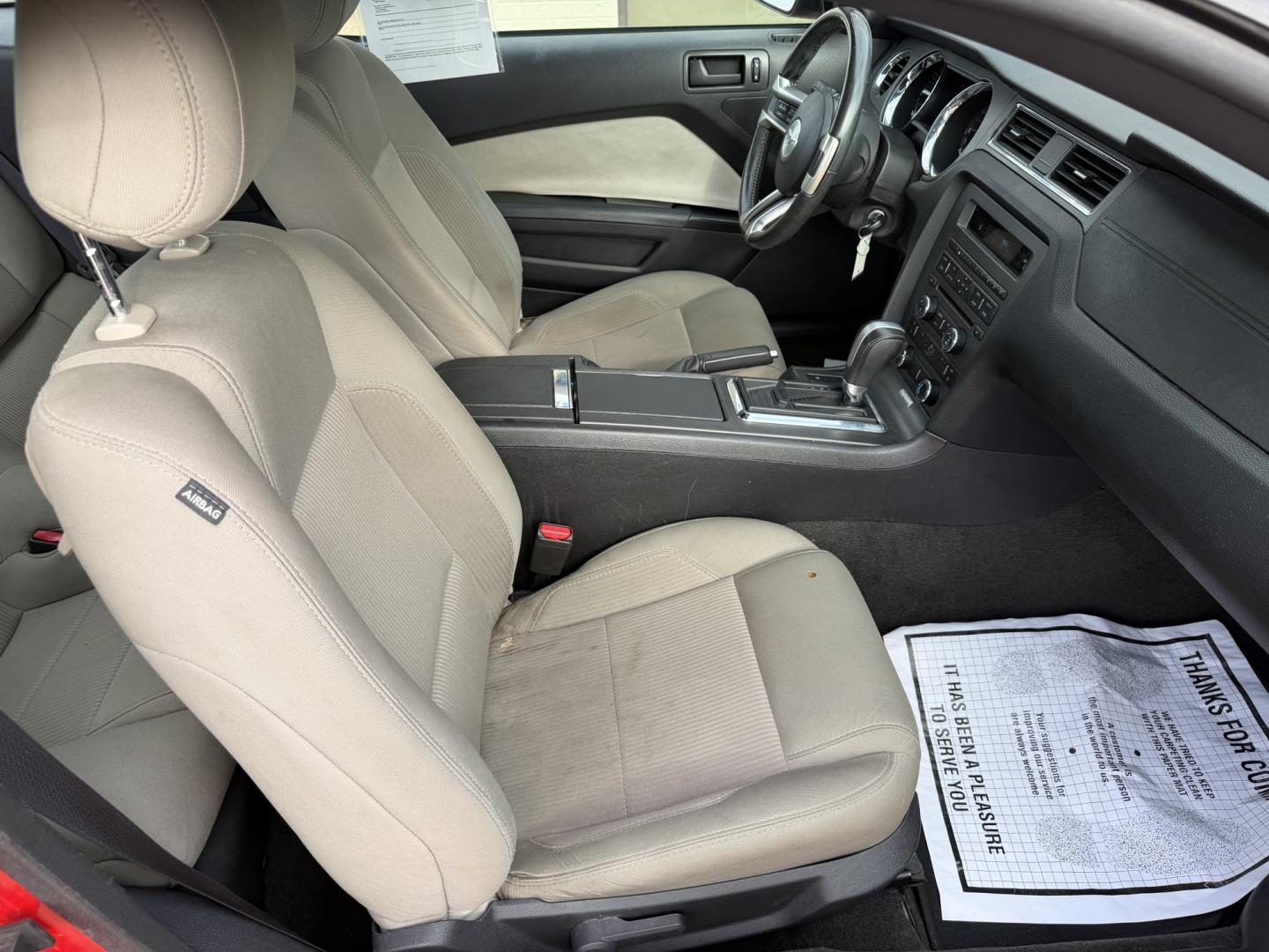 2014 RED FORD MUSTANG BASE (1ZVBP8AM7E5) , located at 922 W. Beacon St., Philadelphia, MS, 39350, (601) 650-3675, 32.770447, -89.127151 - Photo#10