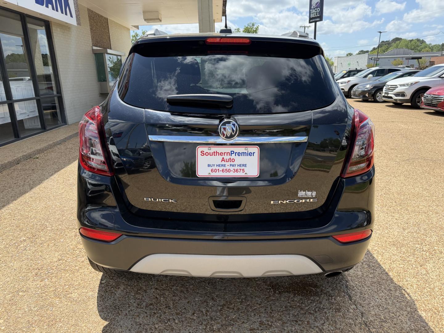 2018 BLACK BUICK ENCORE PREFERRED (KL4CJASB9JB) , located at 922 W. Beacon St., Philadelphia, MS, 39350, (601) 650-3675, 32.770447, -89.127151 - Photo#4
