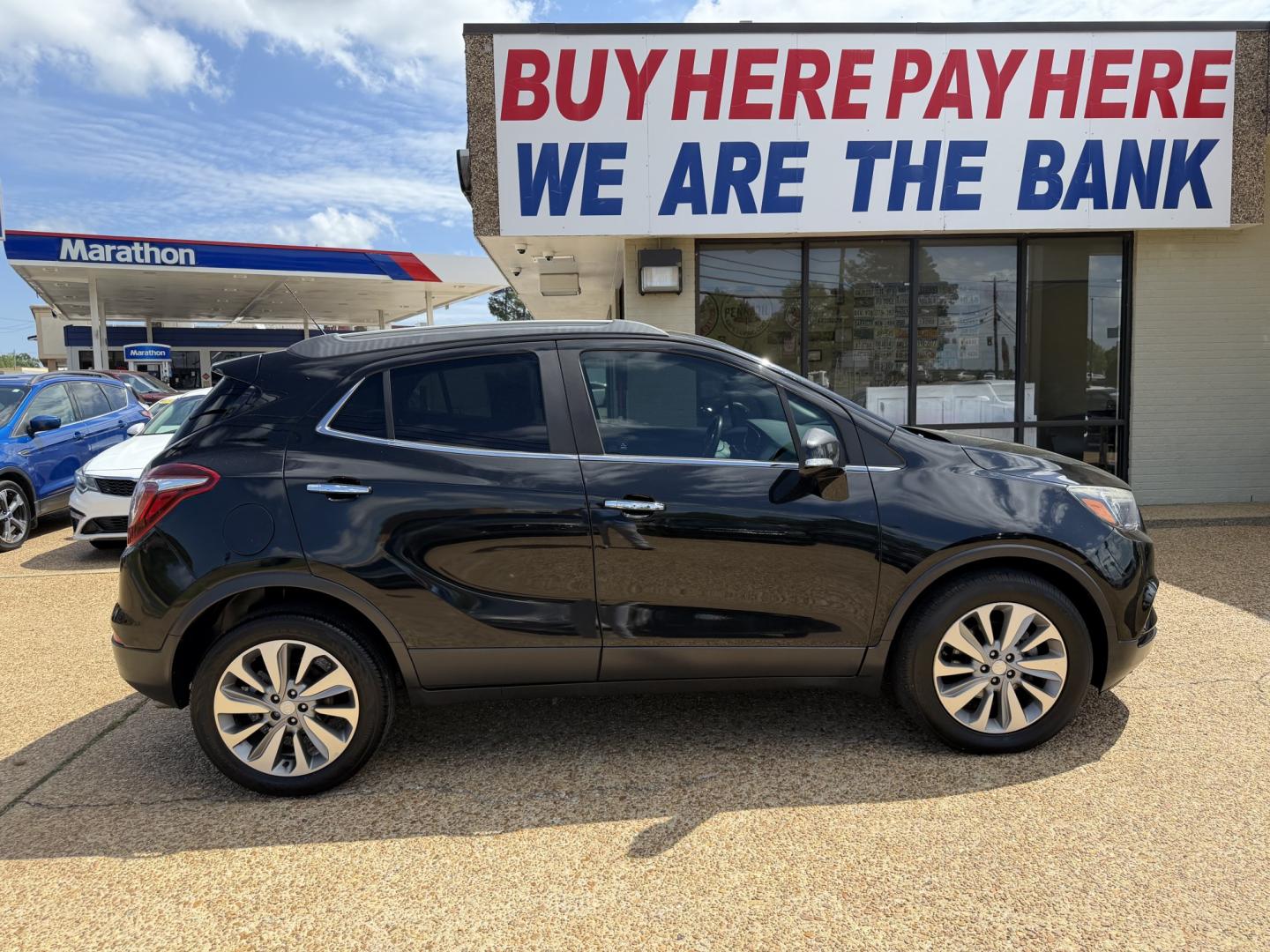 2018 BLACK BUICK ENCORE PREFERRED (KL4CJASB9JB) , located at 922 W. Beacon St., Philadelphia, MS, 39350, (601) 650-3675, 32.770447, -89.127151 - Photo#6