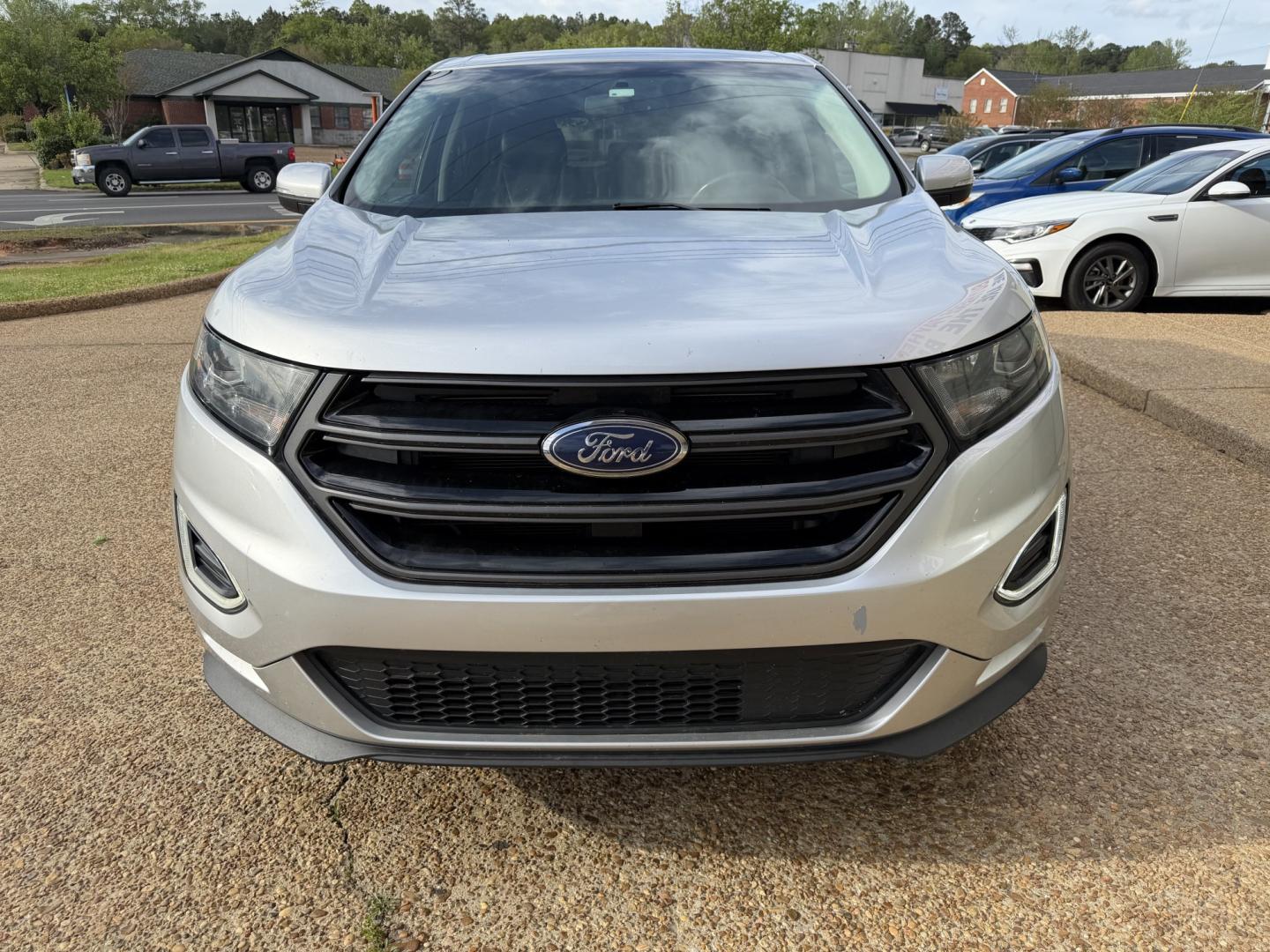 2015 SILVER FORD EDGE SPORT (2FMTK3AP5FB) , located at 922 W. Beacon St., Philadelphia, MS, 39350, (601) 650-3675, 32.770447, -89.127151 - Photo#1