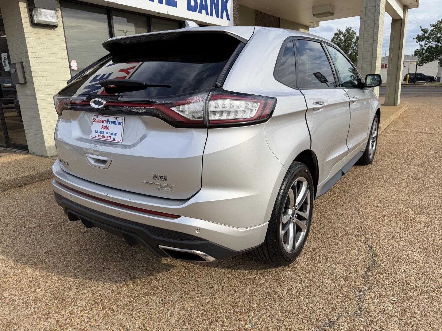2015 SILVER FORD EDGE SPORT (2FMTK3AP5FB) , located at 922 W. Beacon St., Philadelphia, MS, 39350, (601) 650-3675, 32.770447, -89.127151 - Photo#5