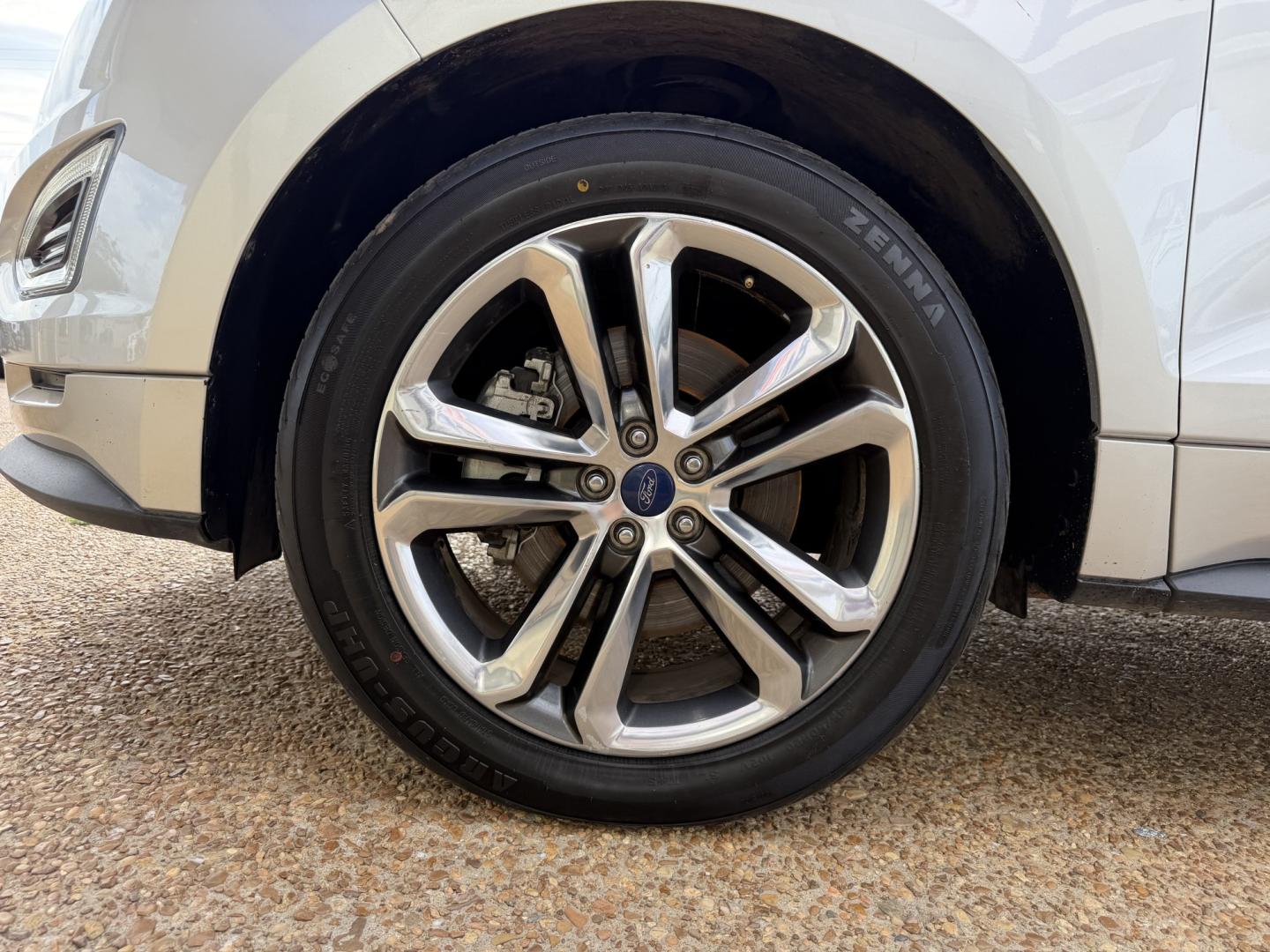 2015 SILVER FORD EDGE SPORT (2FMTK3AP5FB) , located at 922 W. Beacon St., Philadelphia, MS, 39350, (601) 650-3675, 32.770447, -89.127151 - Photo#7