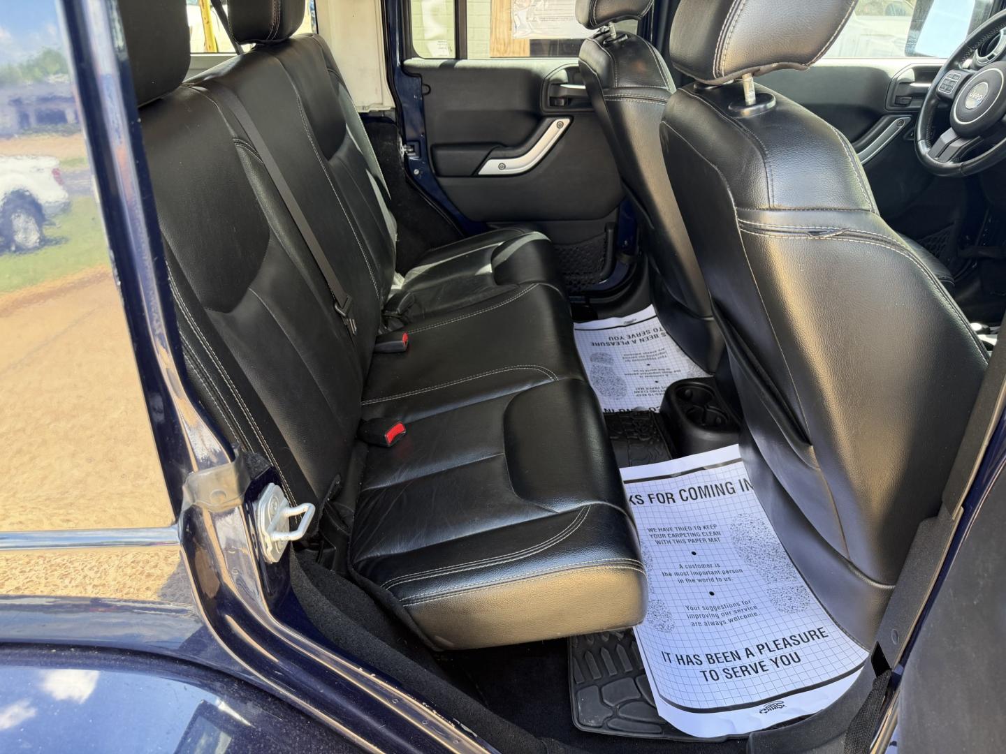 2013 BLUE JEEP WRANGLER UNLIMITED S (1C4HJWEG6DL) , located at 922 W. Beacon St., Philadelphia, MS, 39350, (601) 650-3675, 32.770447, -89.127151 - Photo#14