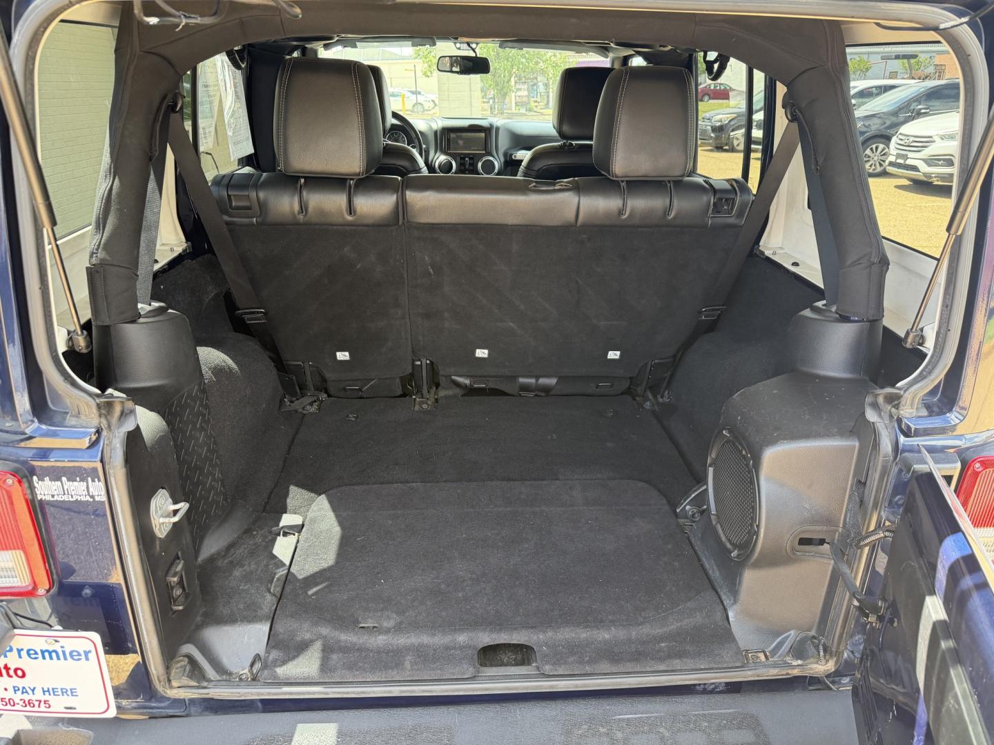 2013 BLUE JEEP WRANGLER UNLIMITED S (1C4HJWEG6DL) , located at 922 W. Beacon St., Philadelphia, MS, 39350, (601) 650-3675, 32.770447, -89.127151 - Photo#18