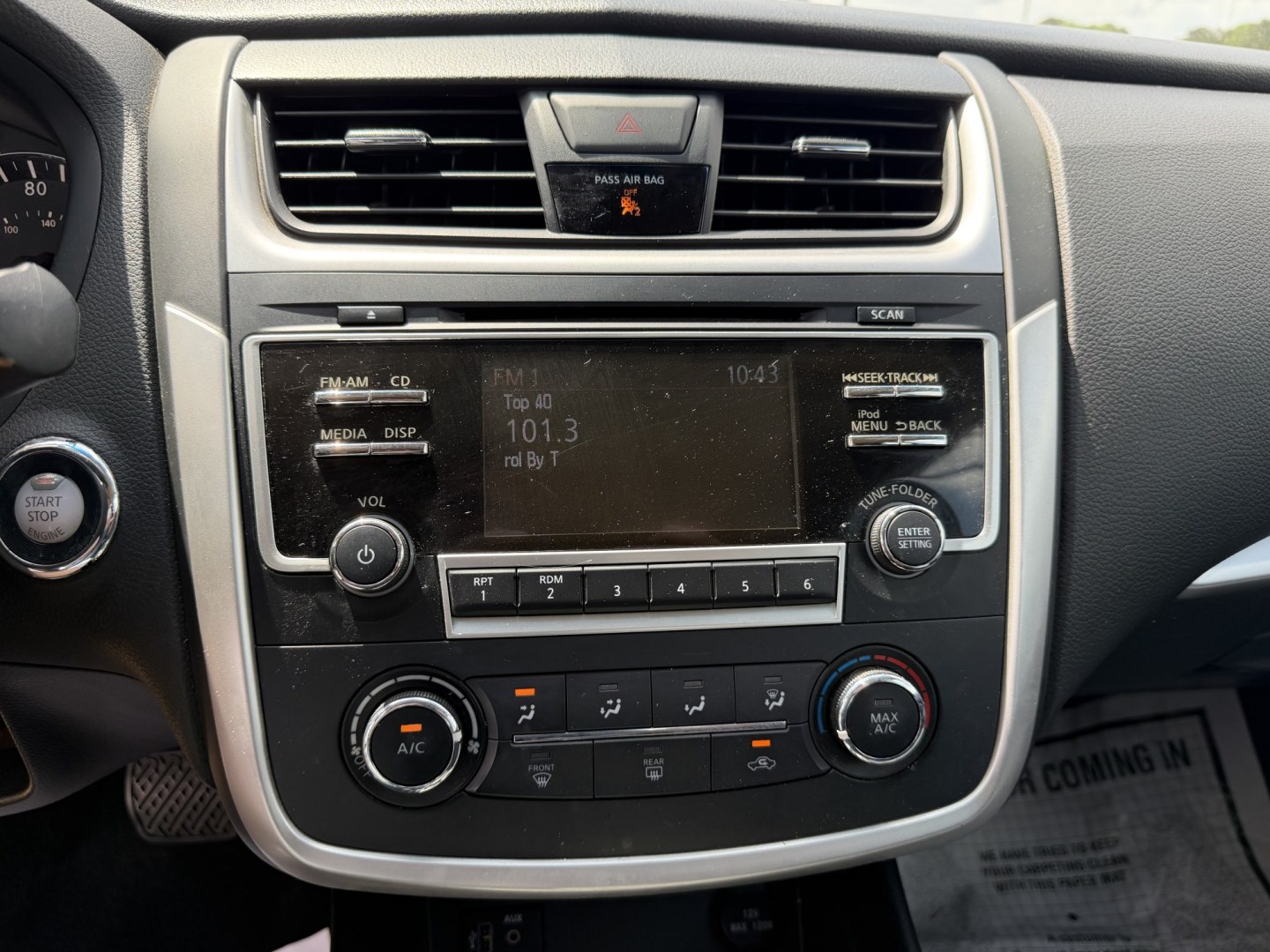 2017 WHITE NISSAN ALTIMA 2.5 S (1N4AL3AP9HN) , located at 922 W. Beacon St., Philadelphia, MS, 39350, (601) 650-3675, 32.770447, -89.127151 - Photo#17