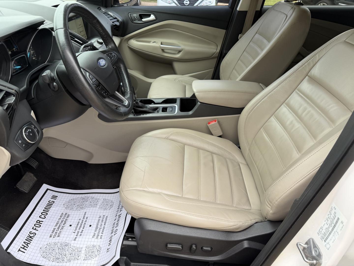 2018 WHITE FORD ESCAPE SEL (1FMCU0HD0JU) , located at 922 W. Beacon St., Philadelphia, MS, 39350, (601) 650-3675, 32.770447, -89.127151 - Photo#9