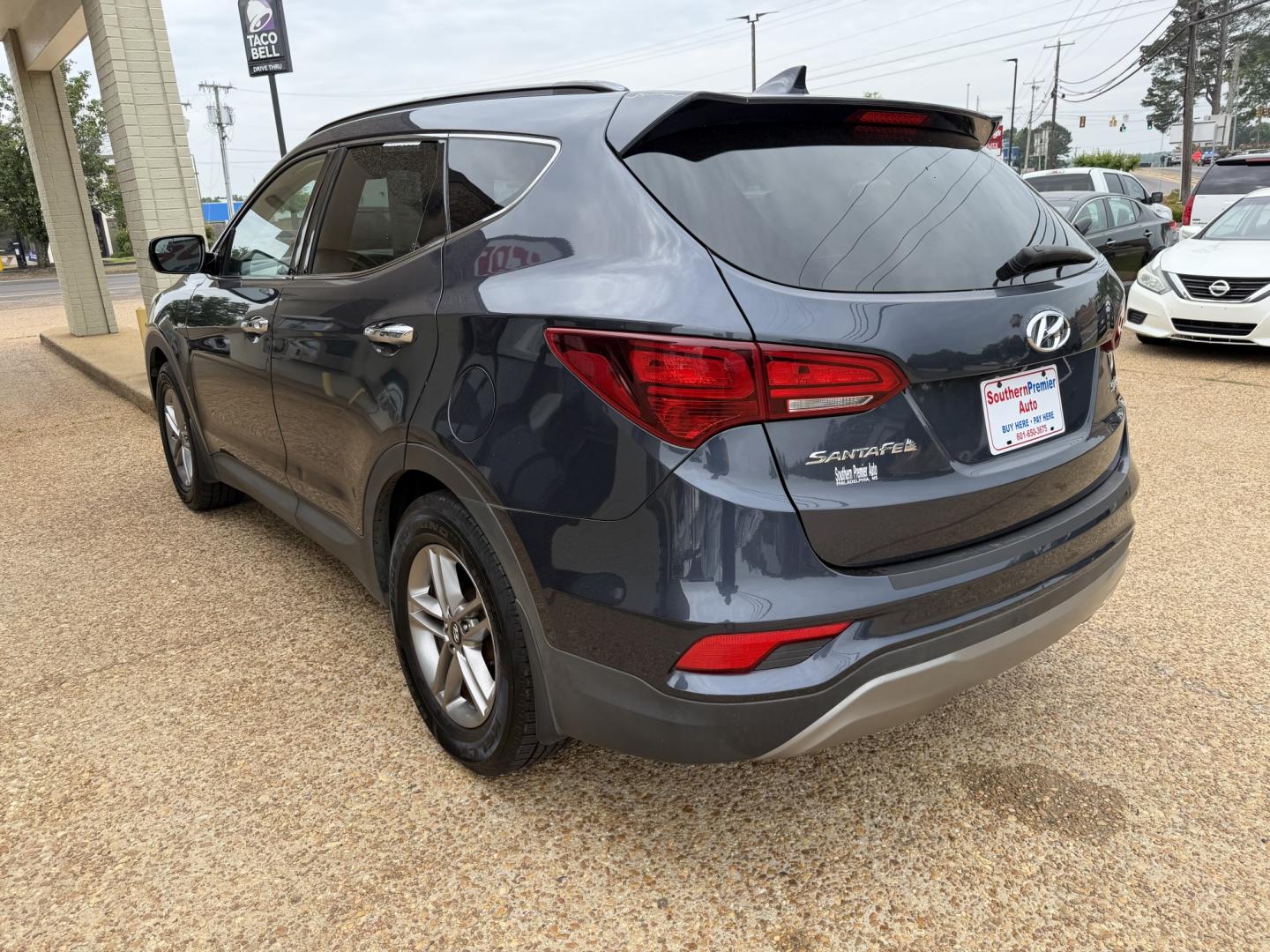 2018 BLUE HYUNDAI SANTA FE SPORT BASE (5NMZU3LB1JH) , located at 922 W. Beacon St., Philadelphia, MS, 39350, (601) 650-3675, 32.770447, -89.127151 - Photo#3