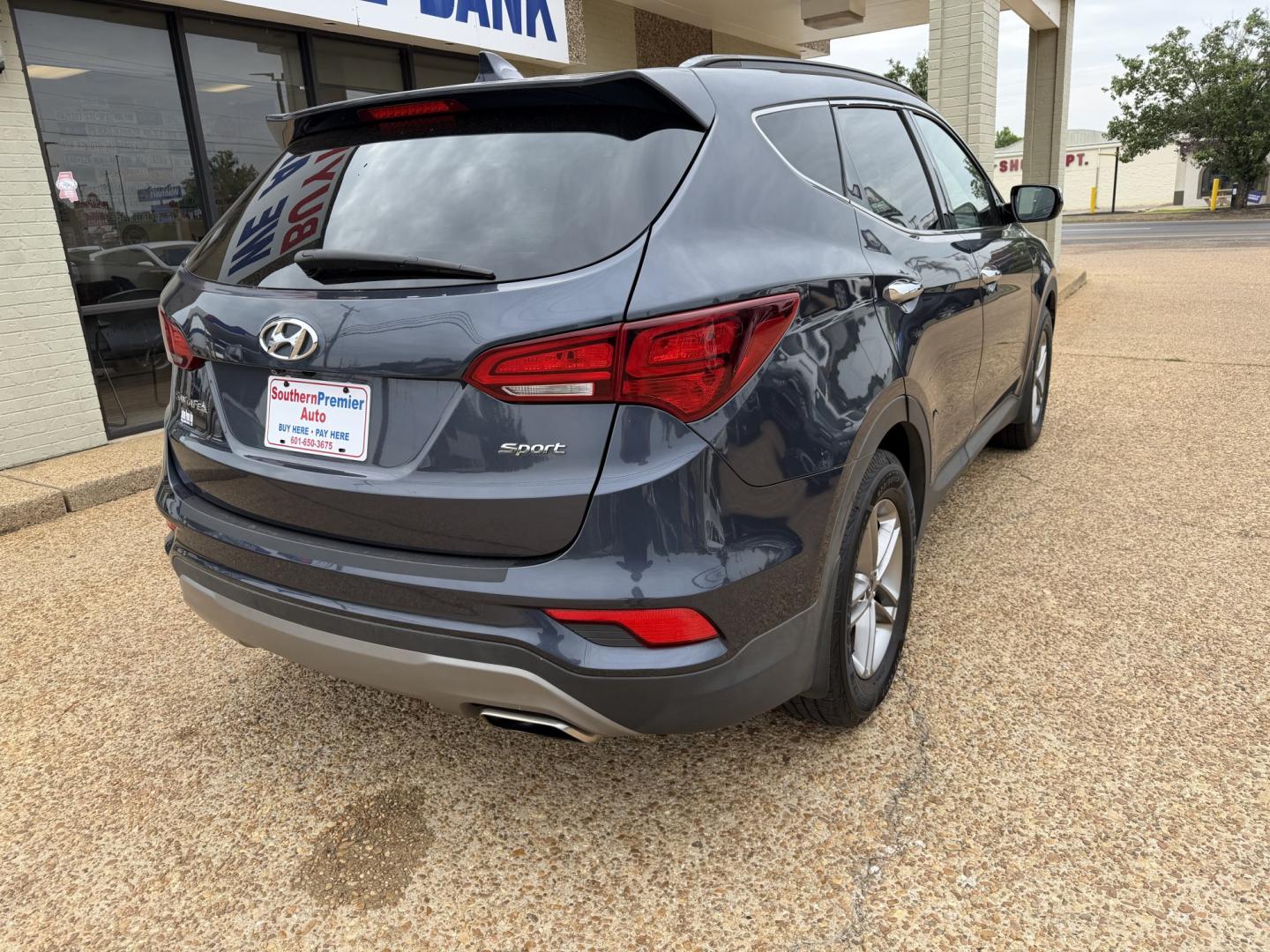 2018 BLUE HYUNDAI SANTA FE SPORT BASE (5NMZU3LB1JH) , located at 922 W. Beacon St., Philadelphia, MS, 39350, (601) 650-3675, 32.770447, -89.127151 - Photo#5
