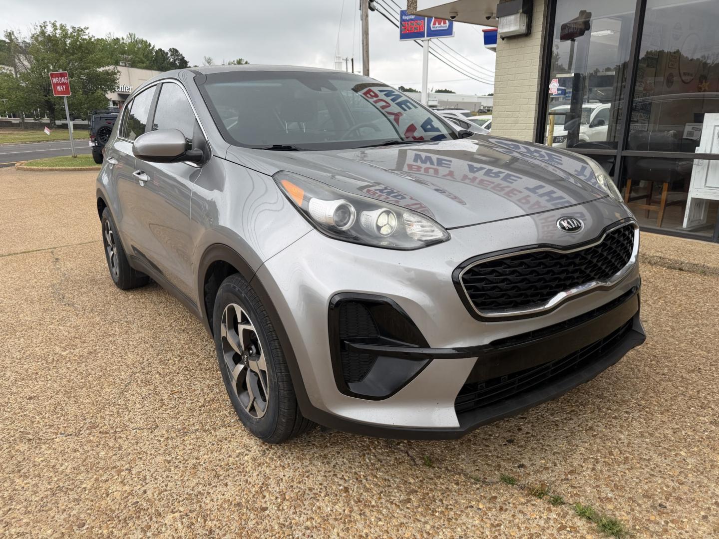 2022 GRAY KIA SPORTAGE LX (KNDPM3AC7N7) , located at 922 W. Beacon St., Philadelphia, MS, 39350, (601) 650-3675, 32.770447, -89.127151 - Photo#0
