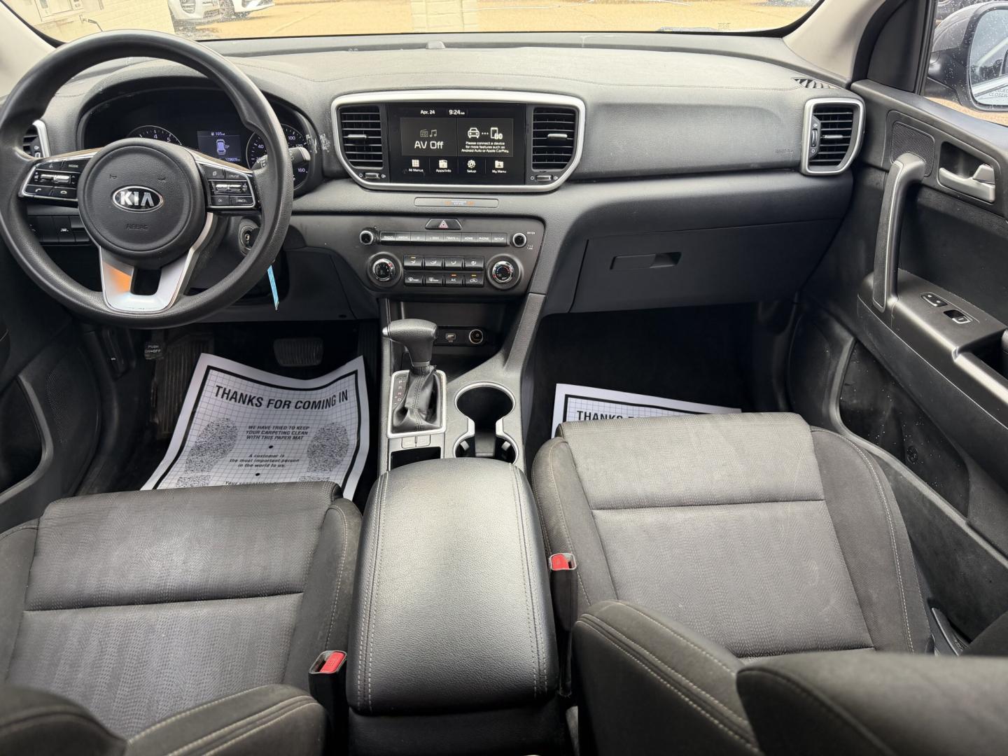 2022 GRAY KIA SPORTAGE LX (KNDPM3AC7N7) , located at 922 W. Beacon St., Philadelphia, MS, 39350, (601) 650-3675, 32.770447, -89.127151 - Photo#16