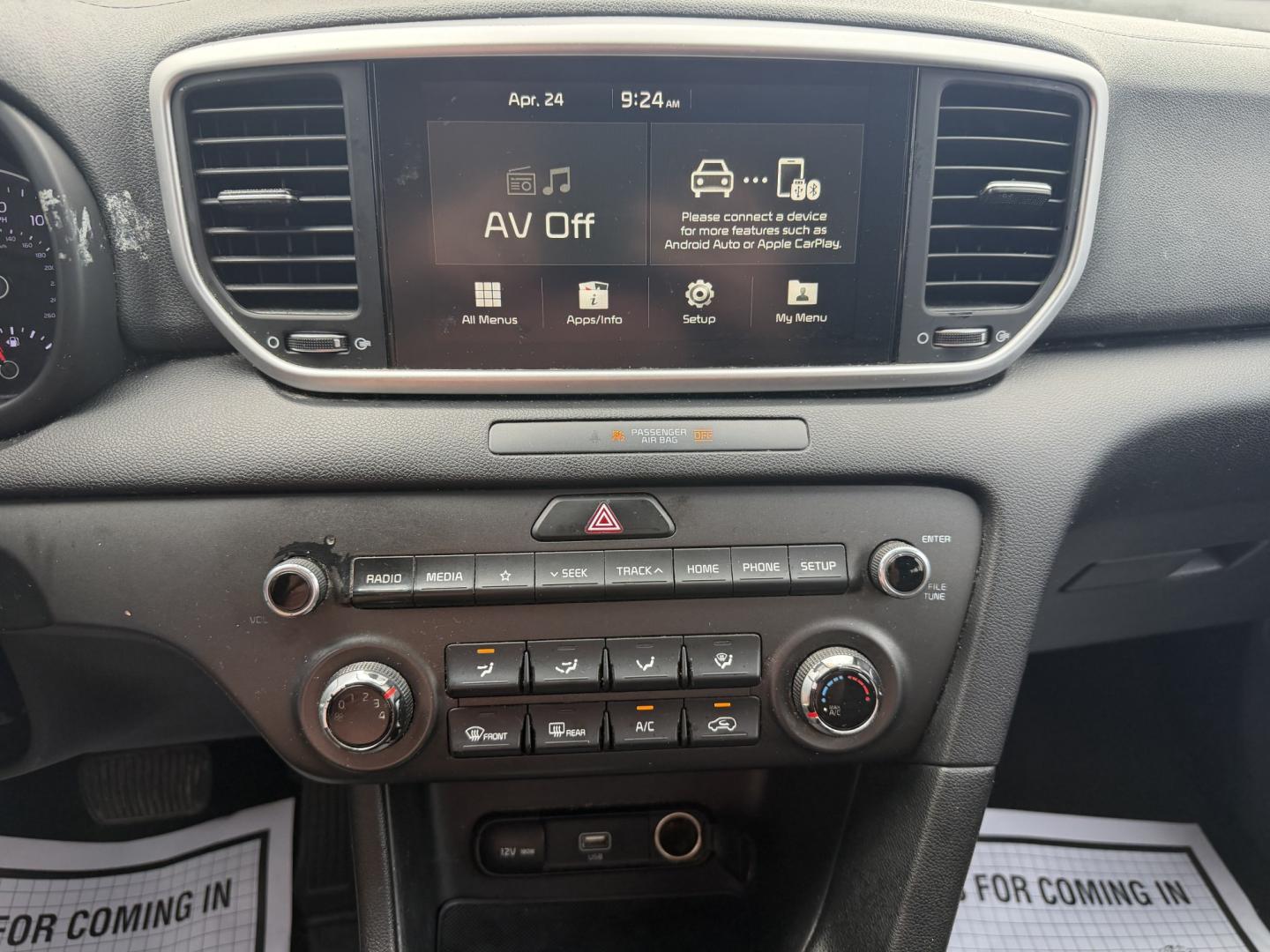 2022 GRAY KIA SPORTAGE LX (KNDPM3AC7N7) , located at 922 W. Beacon St., Philadelphia, MS, 39350, (601) 650-3675, 32.770447, -89.127151 - Photo#17